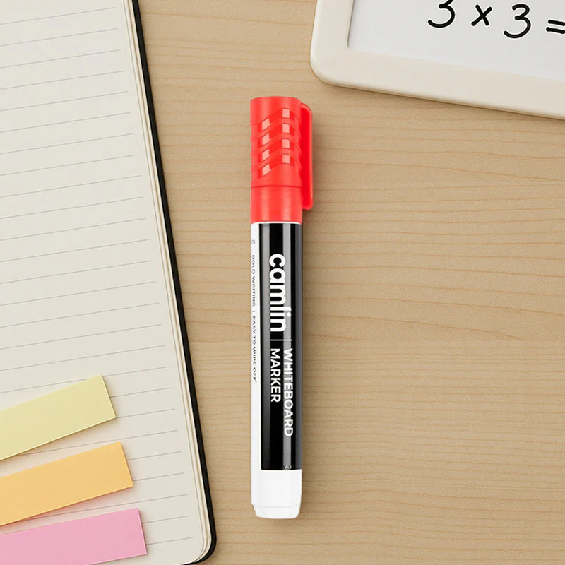 Whiteboard Marker Red – Bold, Refillable Pack of 10 - Image 3