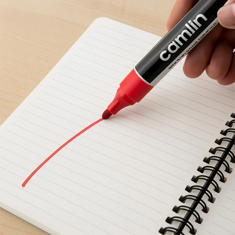 Whiteboard Marker Red – Bold, Refillable Pack of 10 - Image 4