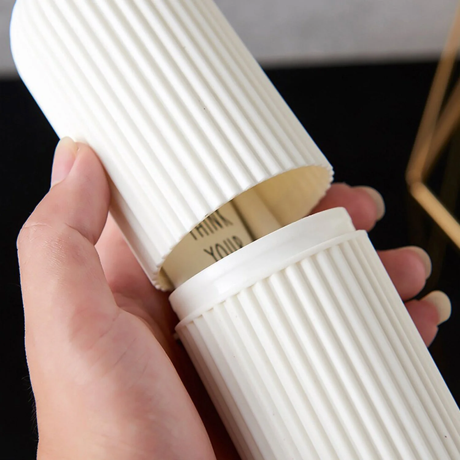 Travel Storage Bottle Set – Capsule Shape Organizer | Organivo - Image 3