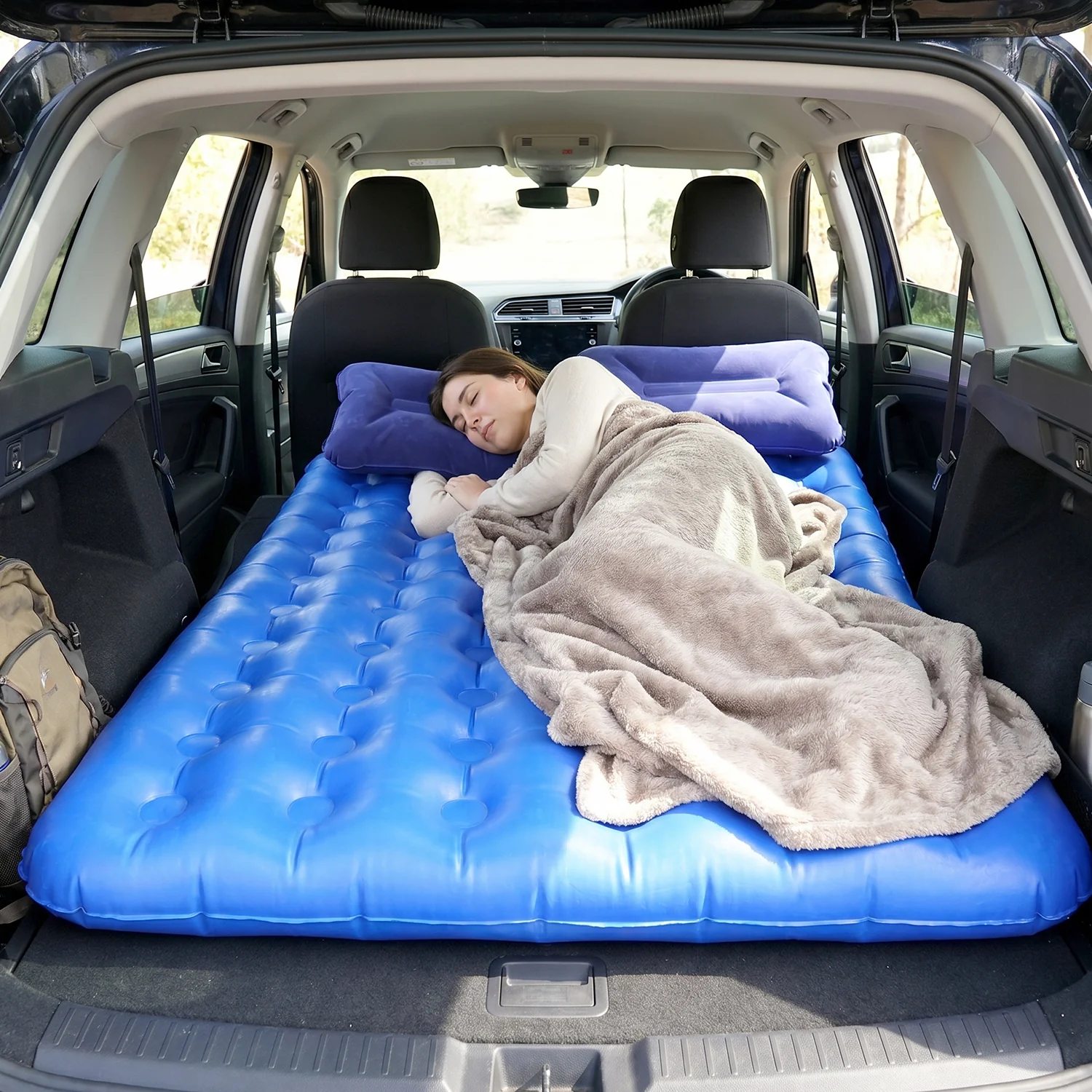Car Air Mattress Bed Set – Portable Comfort for Travel & Camping, Car Sofa - Image 5