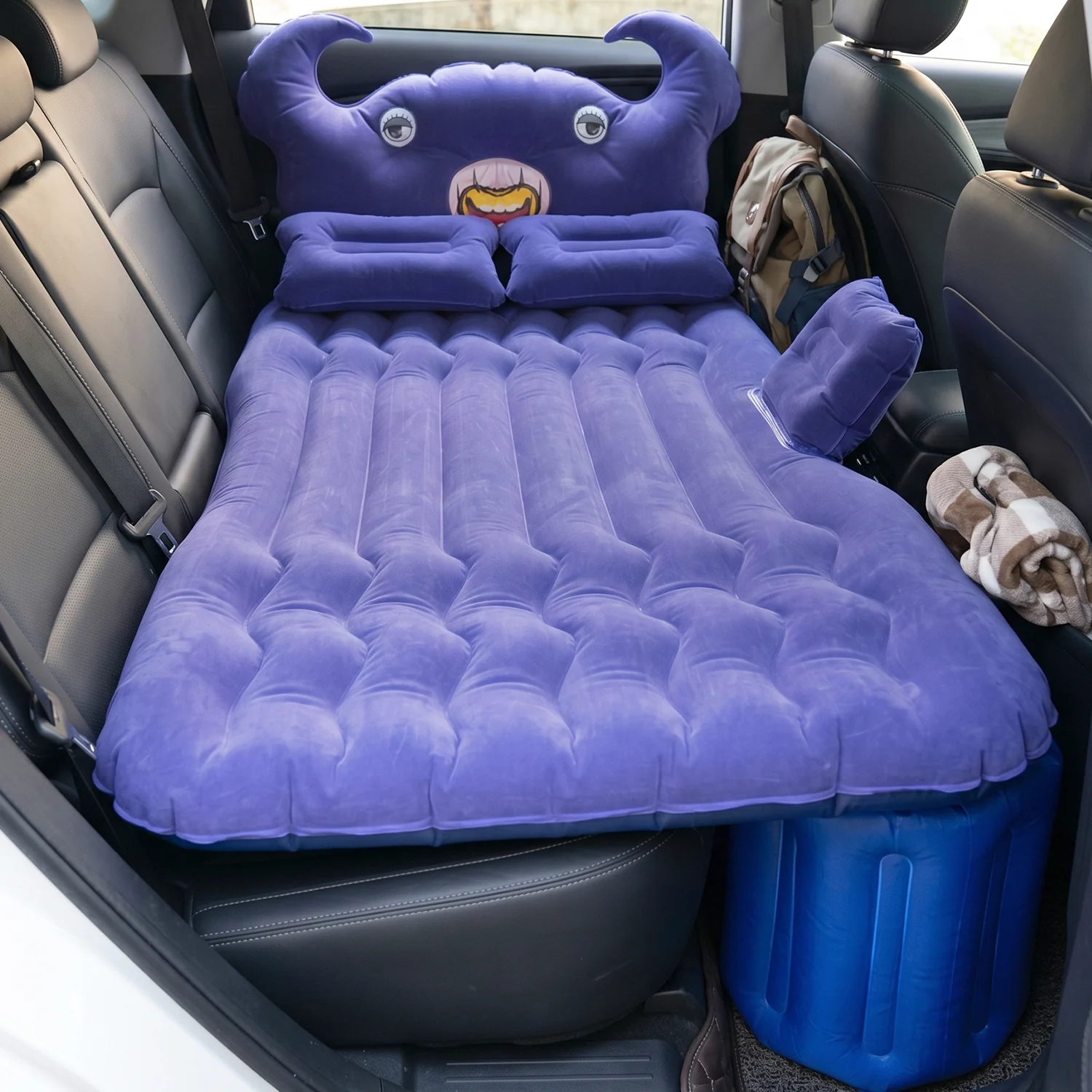 Inflatable Car Air Mattress – Portable & Comfortable for Travel, Car Sofa - Image 8