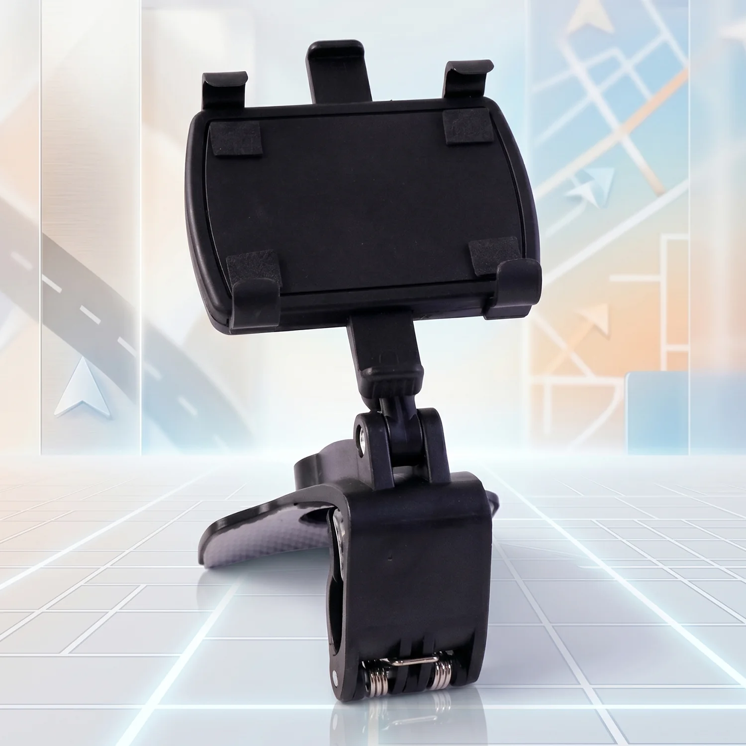 Car Phone Holder – 360° Rotatable Dashboard Clip Mount - Image 7