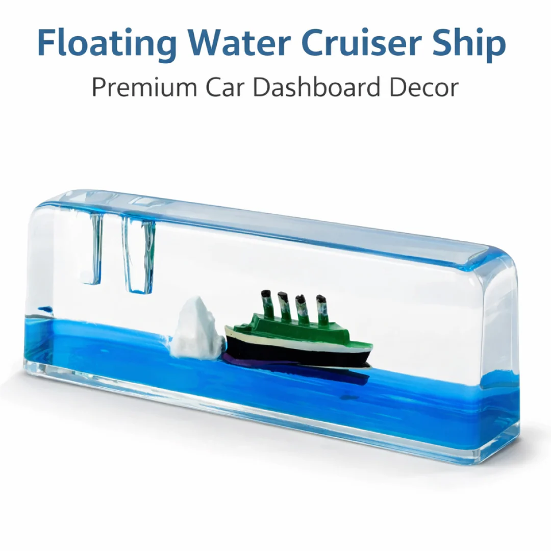 Floating Cruiser Ship Decor – Unsinkable Stress Relief Toy | Styleva - Image 2