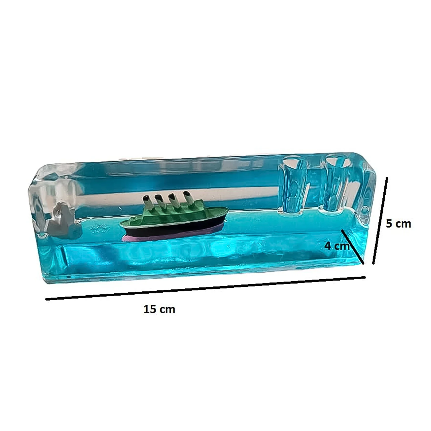 Floating Cruiser Ship Decor – Unsinkable Stress Relief Toy | Styleva - Image 6