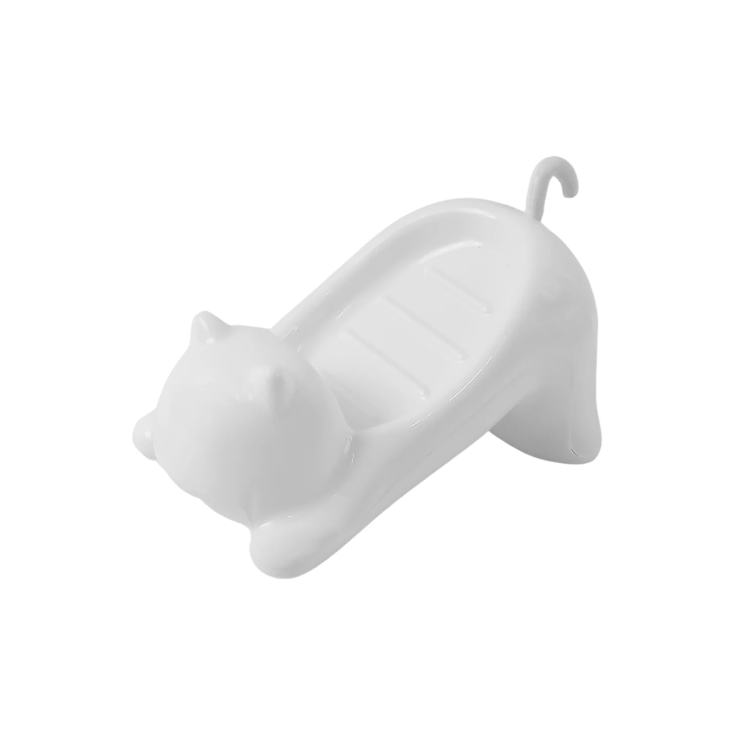 Animal Shape Soap Dish Holder – Cute Bear Design with Drainage - Image 5
