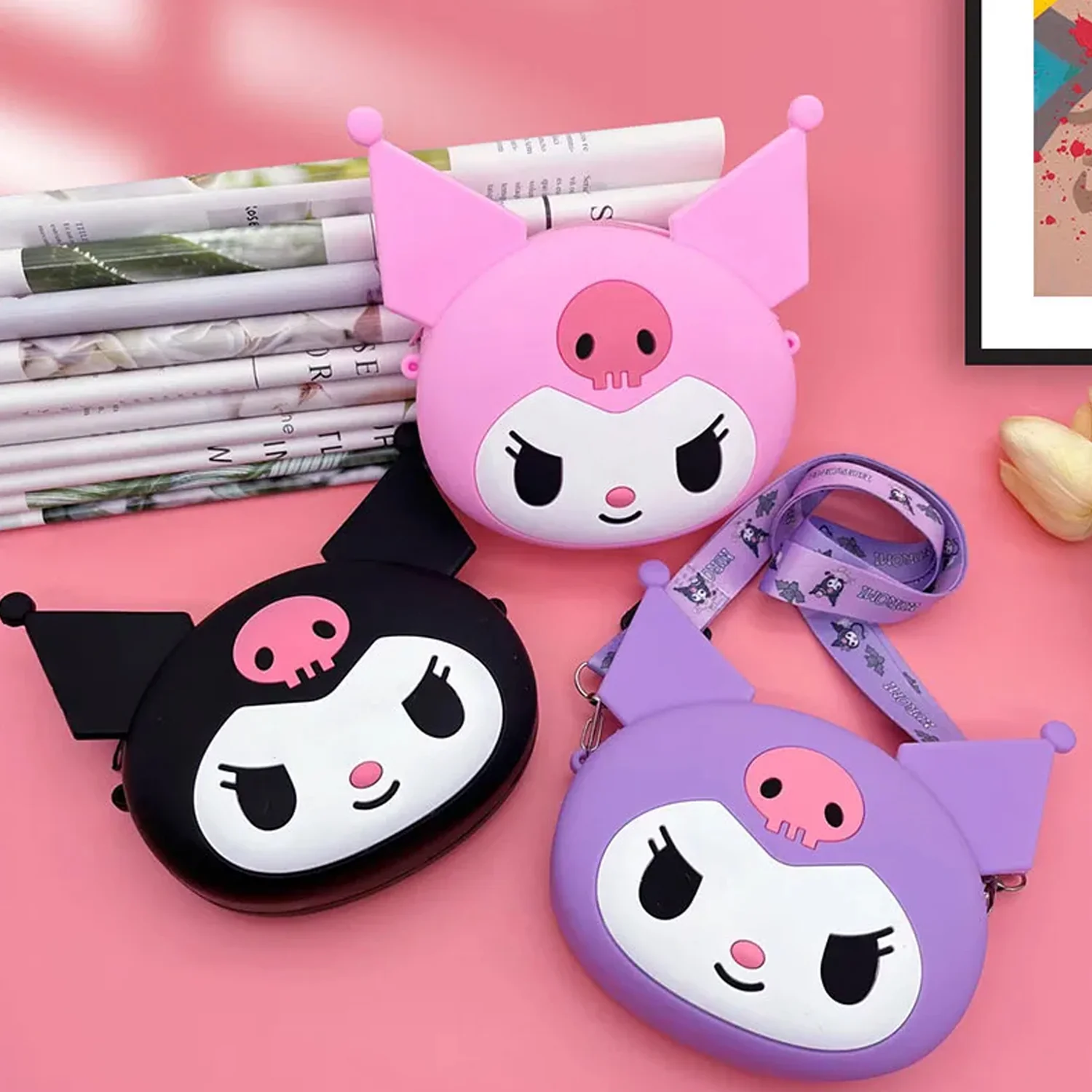 Cartoon Girls Backpack – Mini Silicone Shoulder Bag | Little Fashionistas - Image 4