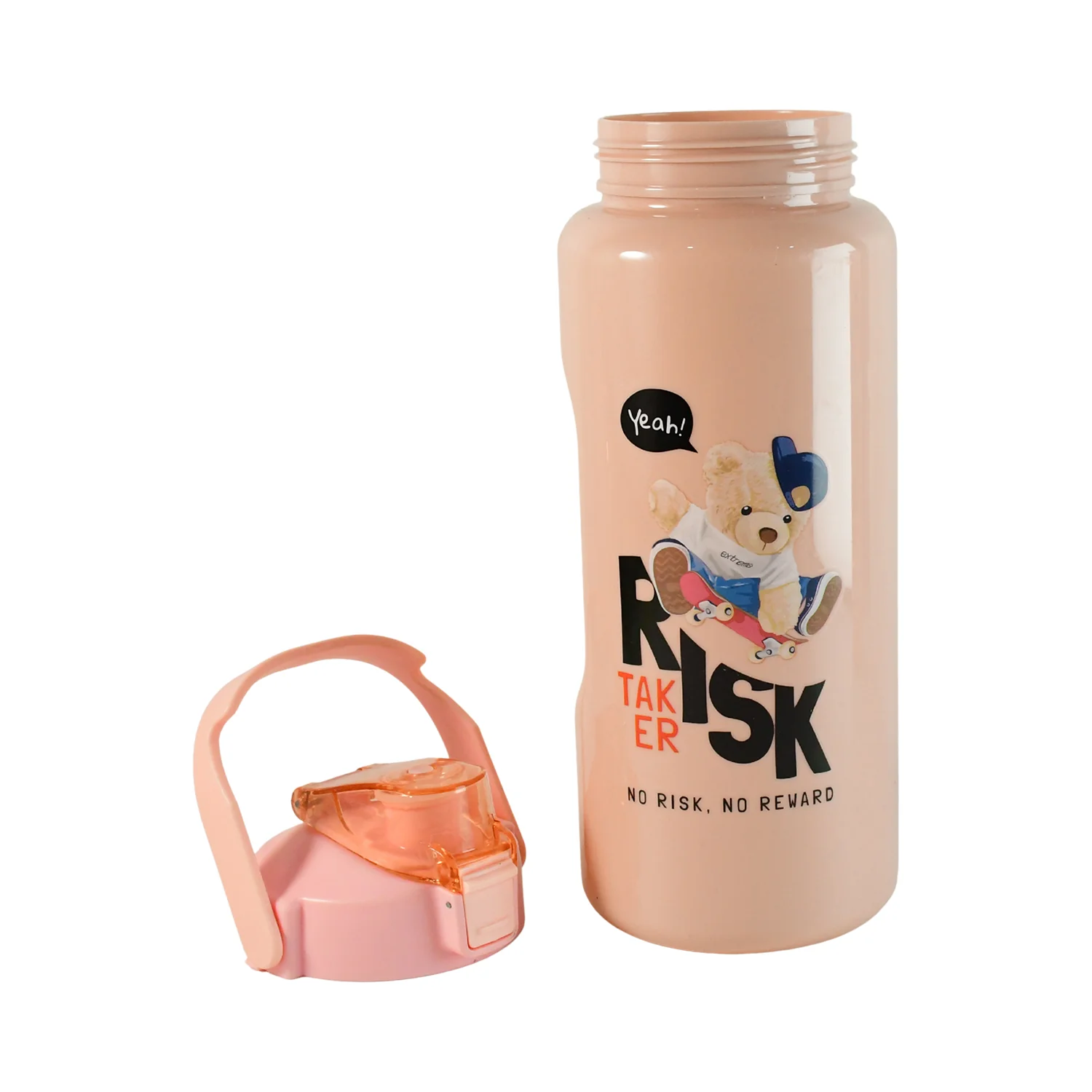Cartoon Printed Water Bottle Set – Leakproof Multi-Size Trio - Image 5
