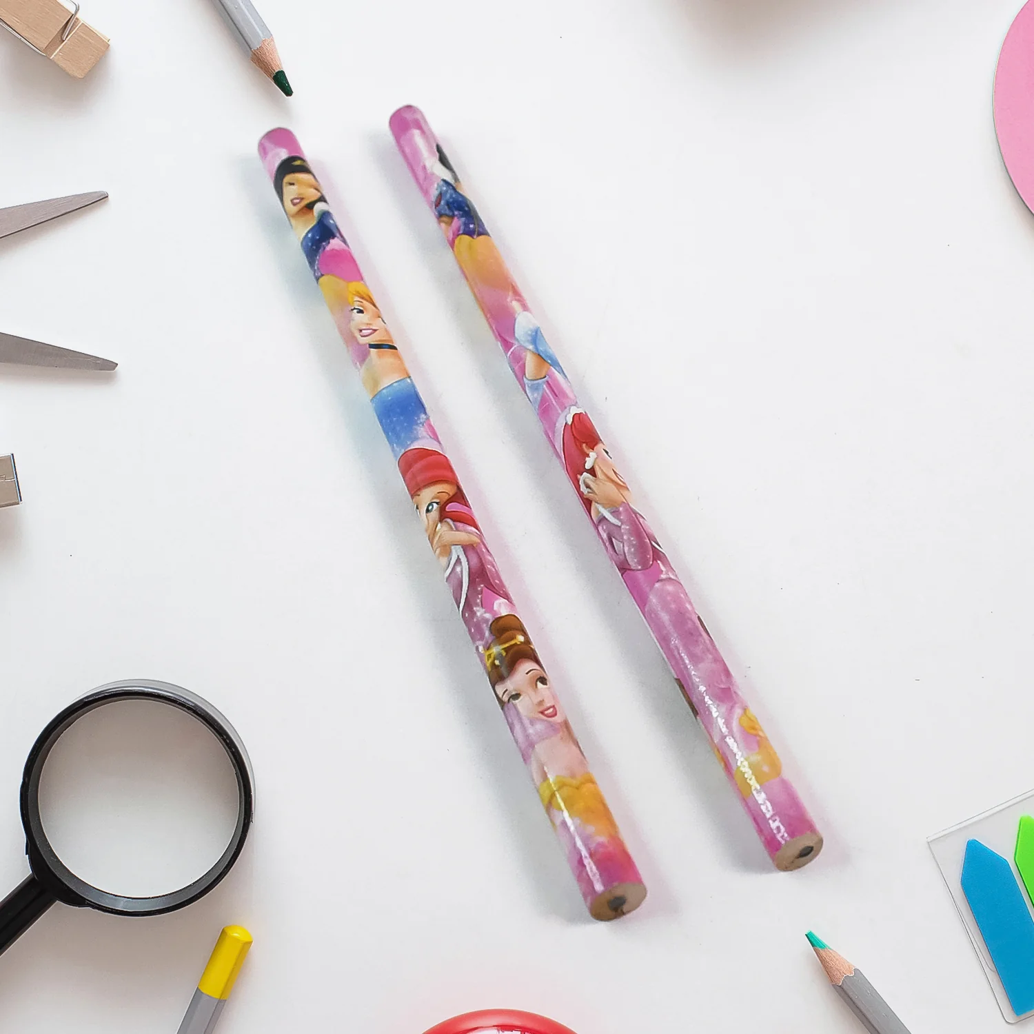 Cartoon Wooden Pencil Set – 5-in-1 Kids Stationery | Writezo - Image 4