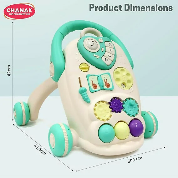 Baby Walker with Anti-Slip Wheels – Safe Musical Walker for 9+ Months - Image 8