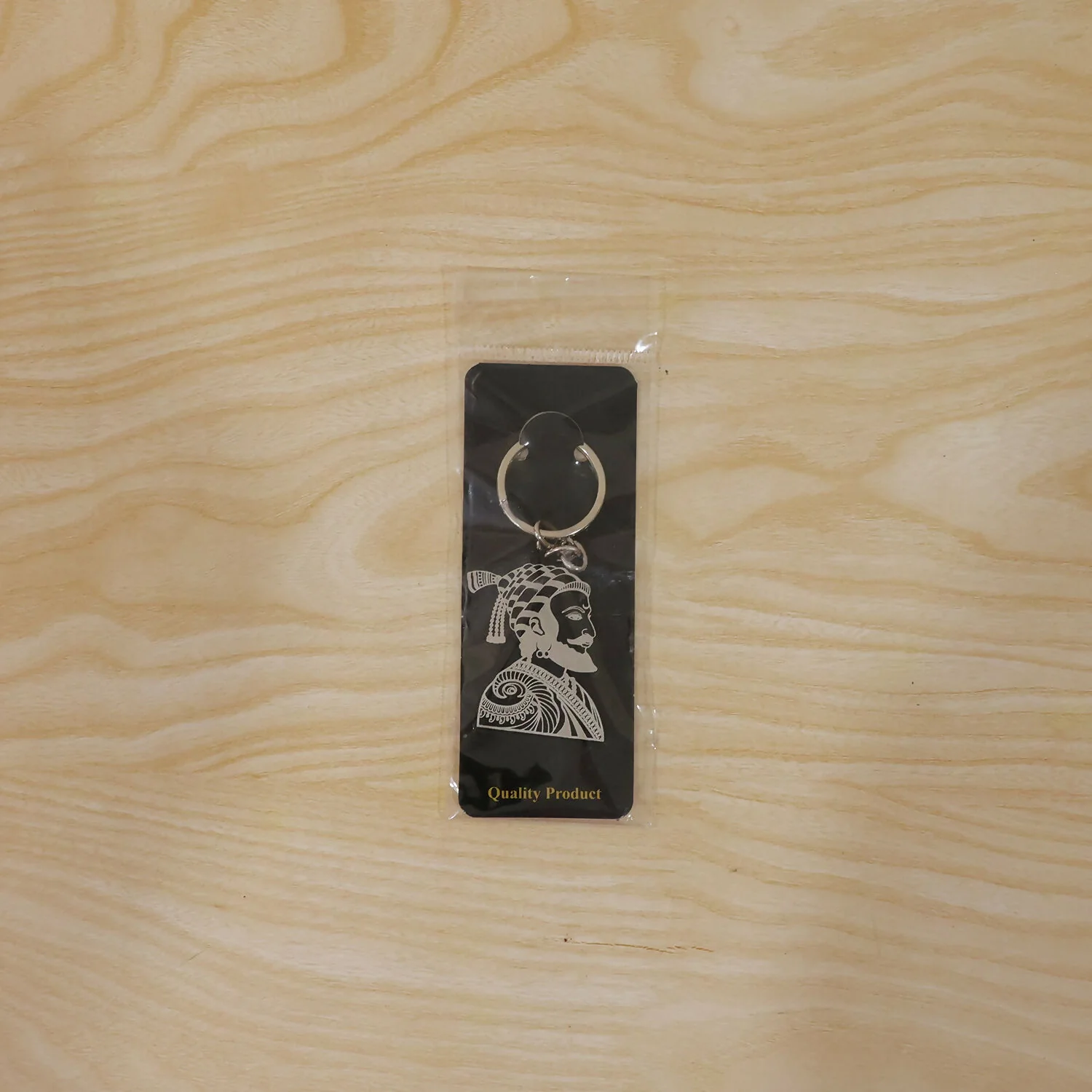 Chhatrapati Shivaji Maharaj Stainless Steel Keychain | Premium Metal Key Ring Gift - Image 7
