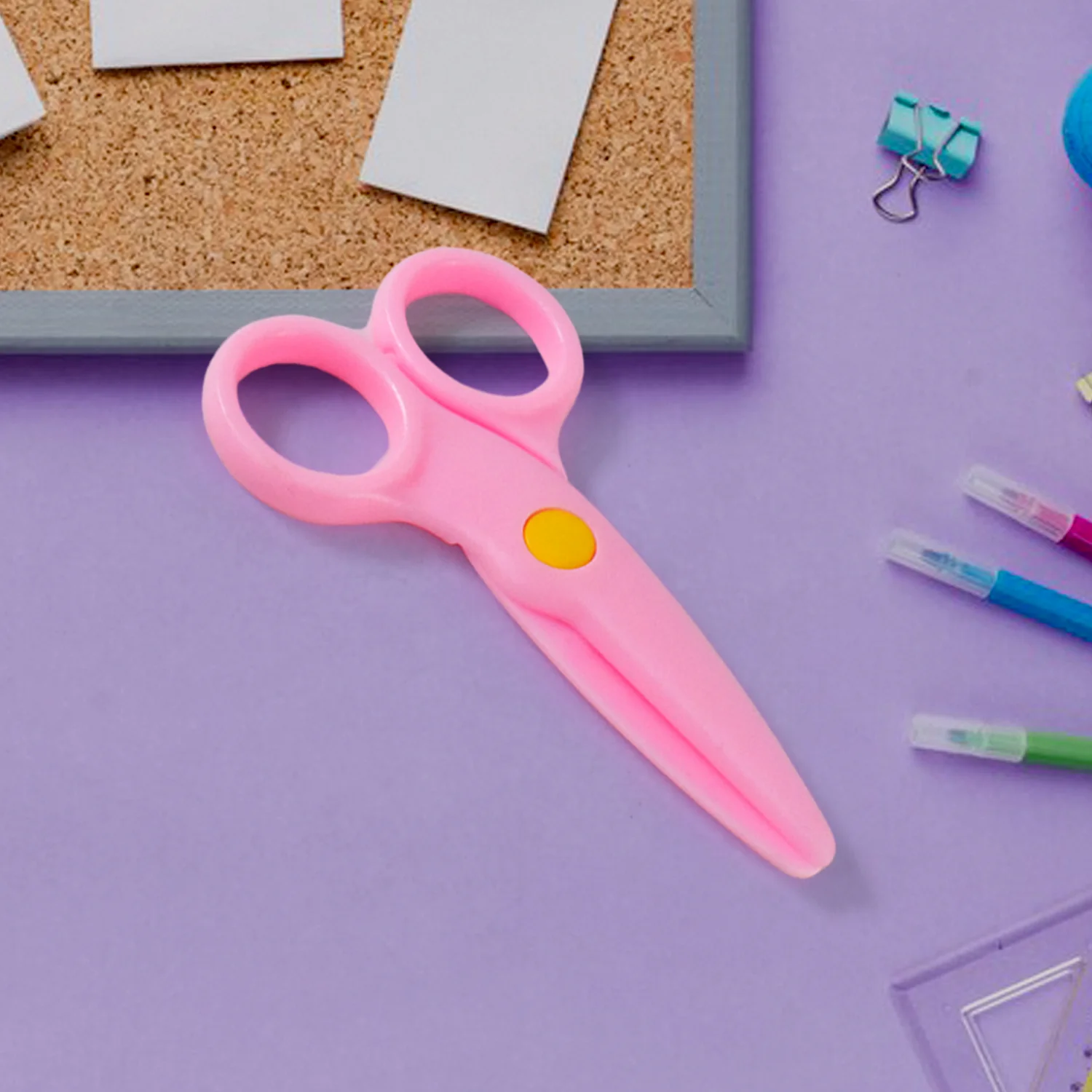 Child-Safe Plastic Scissors Set – Toddler Arts & Crafts | Craftily - Image 3