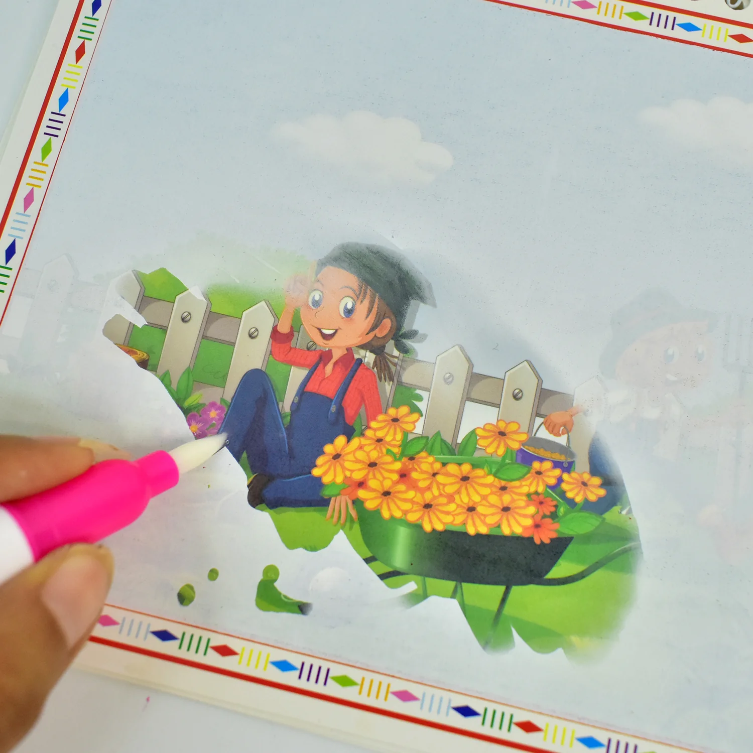 Magic Water Drawing Book – Reusable & Mess-Free Creativity for Kids - Image 3