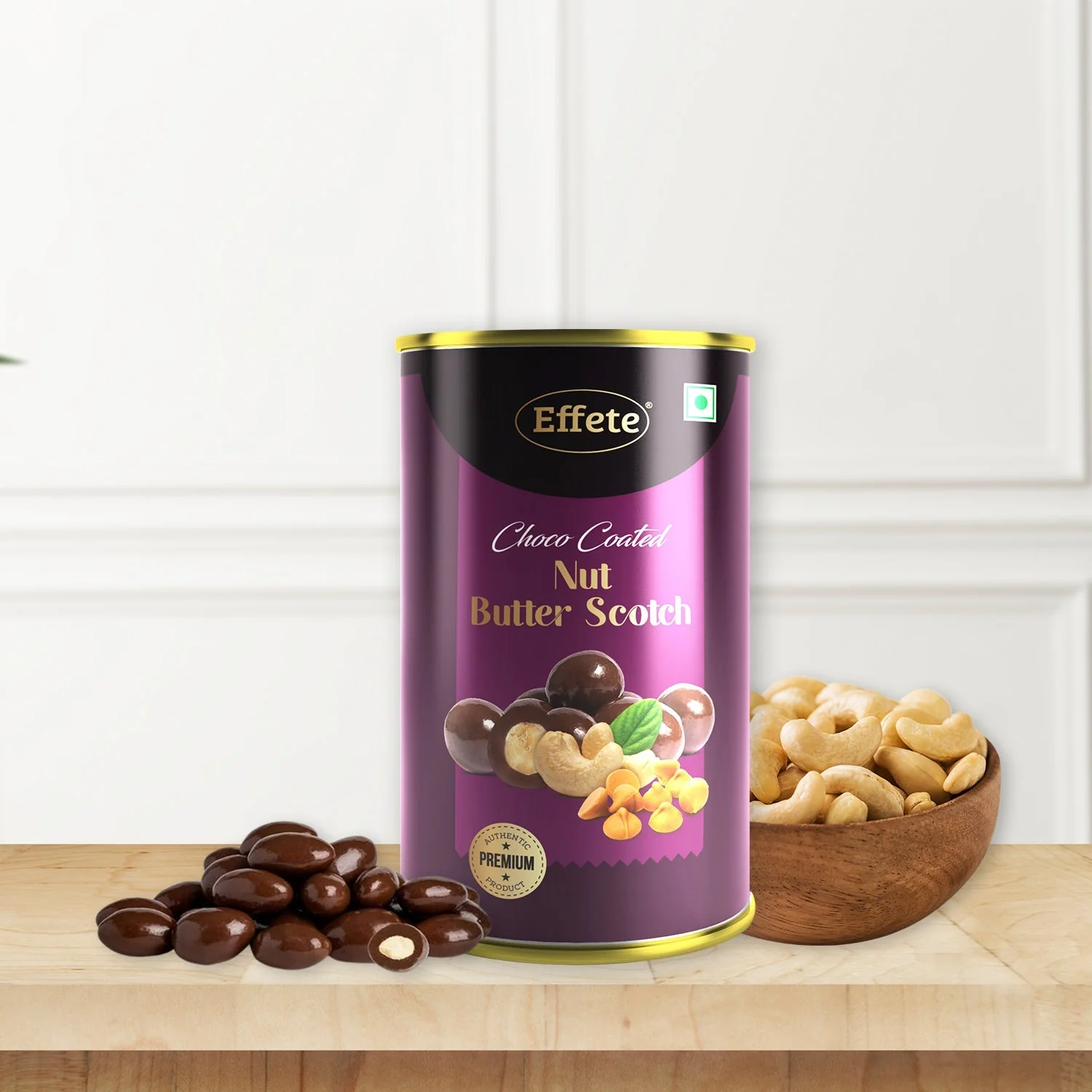 Butterscotch Chocolate Nuts – Crunchy Premium Festive Treat