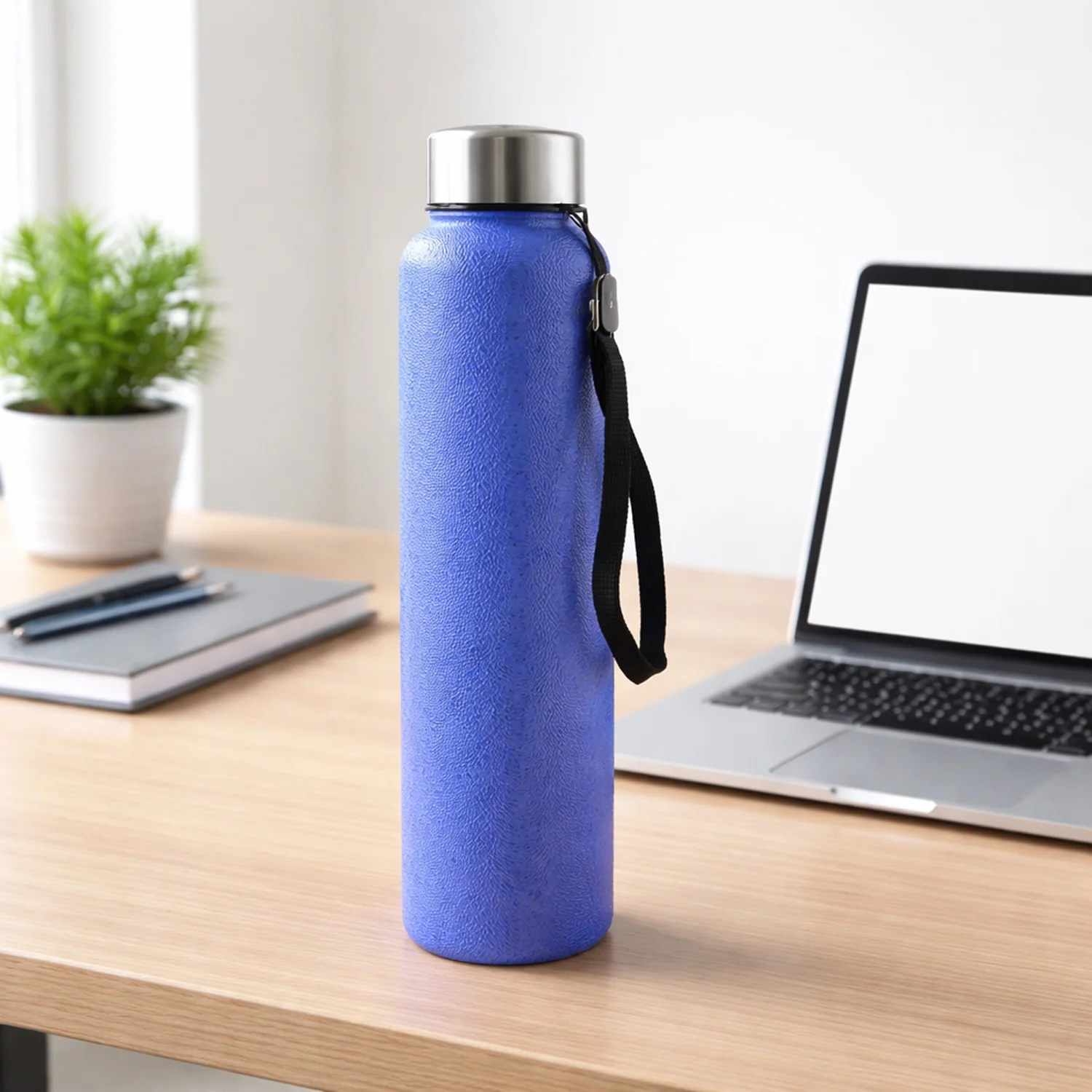 Stainless Steel Water Bottle 1000 ML – Leakproof & Durable - Image 4