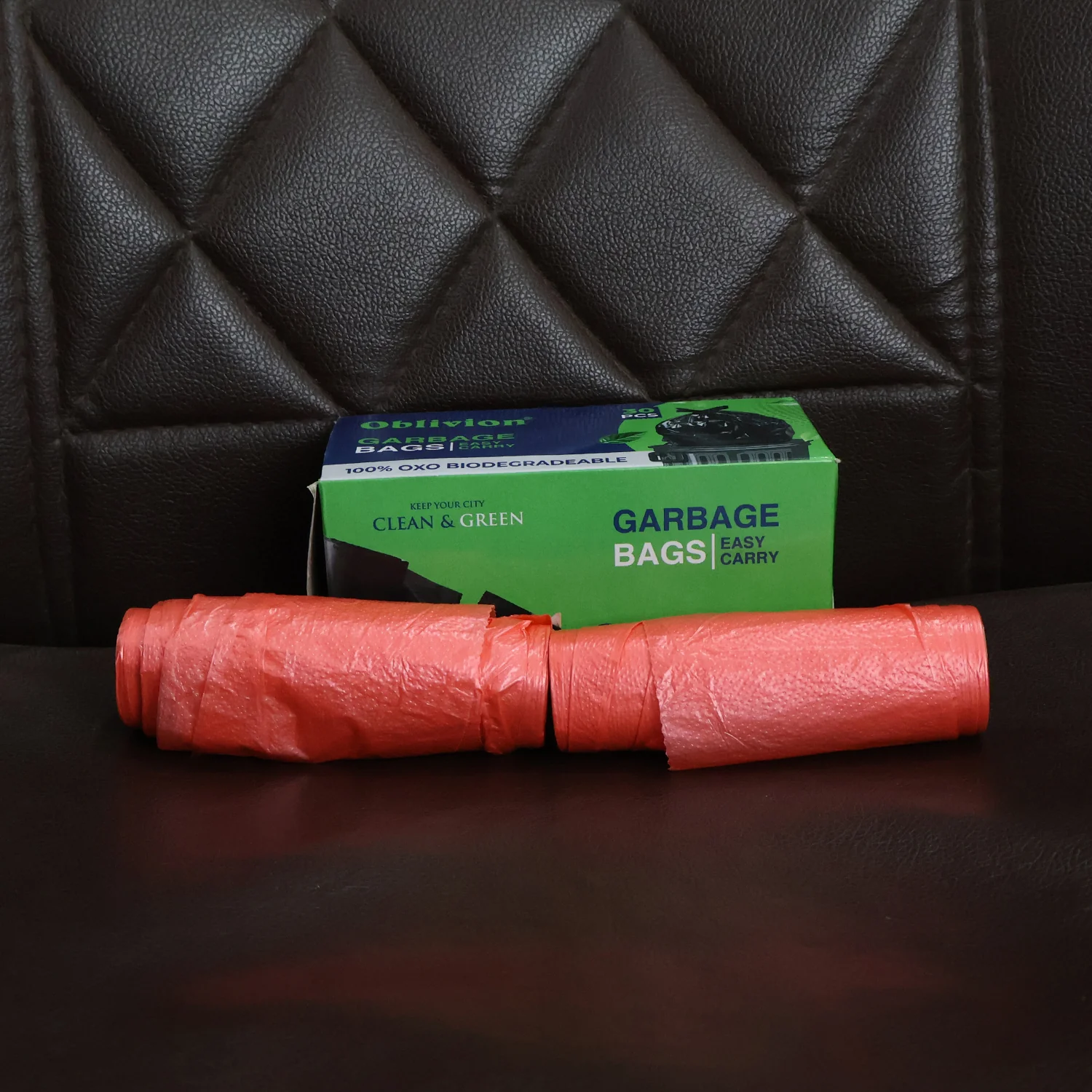 Garbage Bags 45x40 cm – Leak-Proof Dustbin Liners (2 Rolls) - Image 7