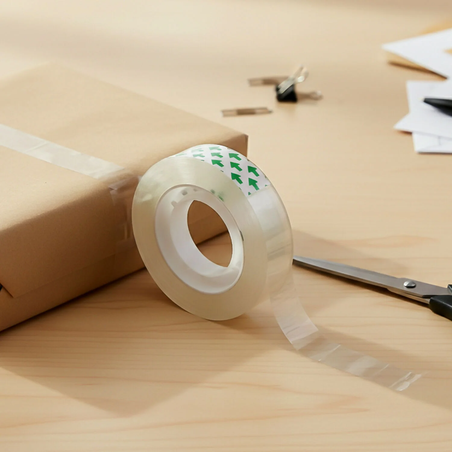 Transparent Tape 33x12 mm – Strong Adhesive Office Tape Pack - Image 4