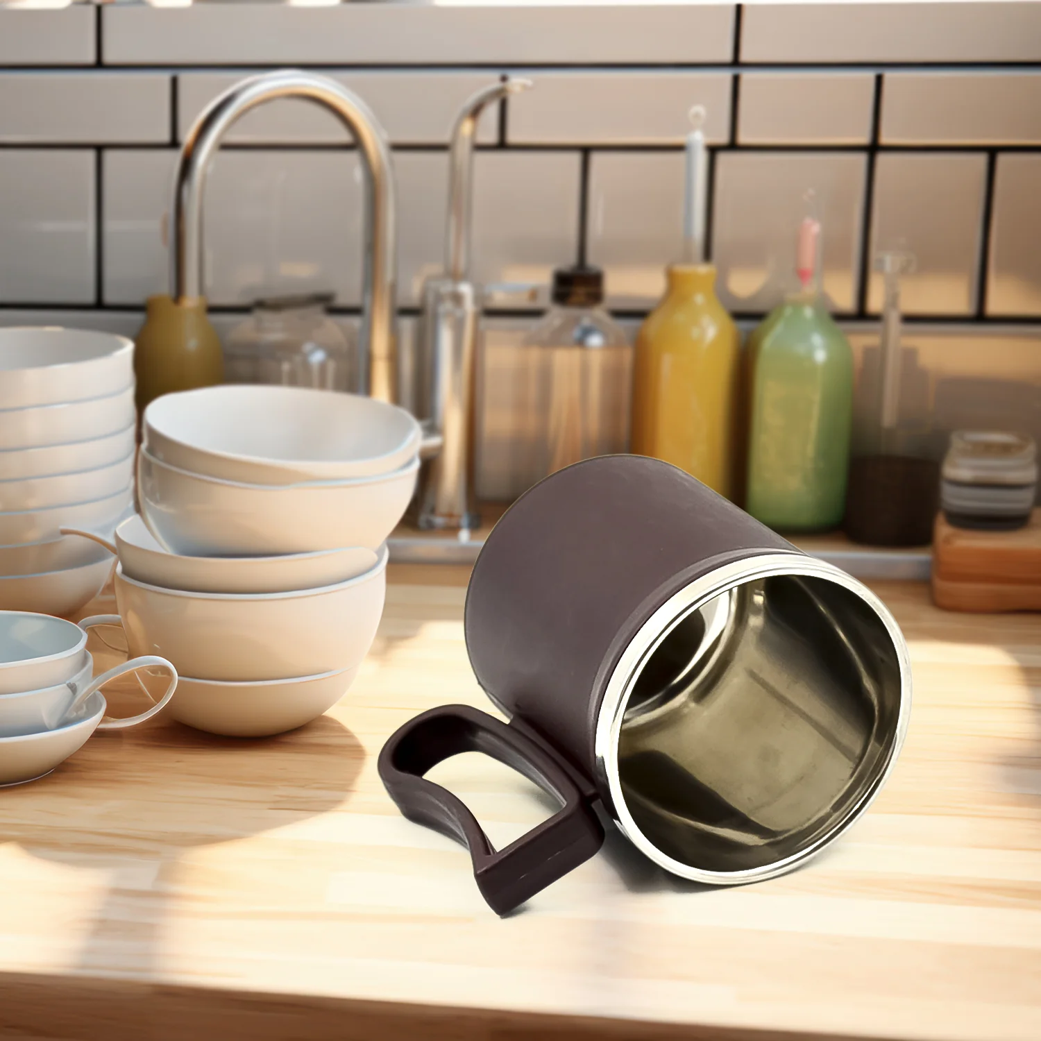 Stainless Steel Coffee Mug – Insulated, 200ml | Mug Wala - Image 3