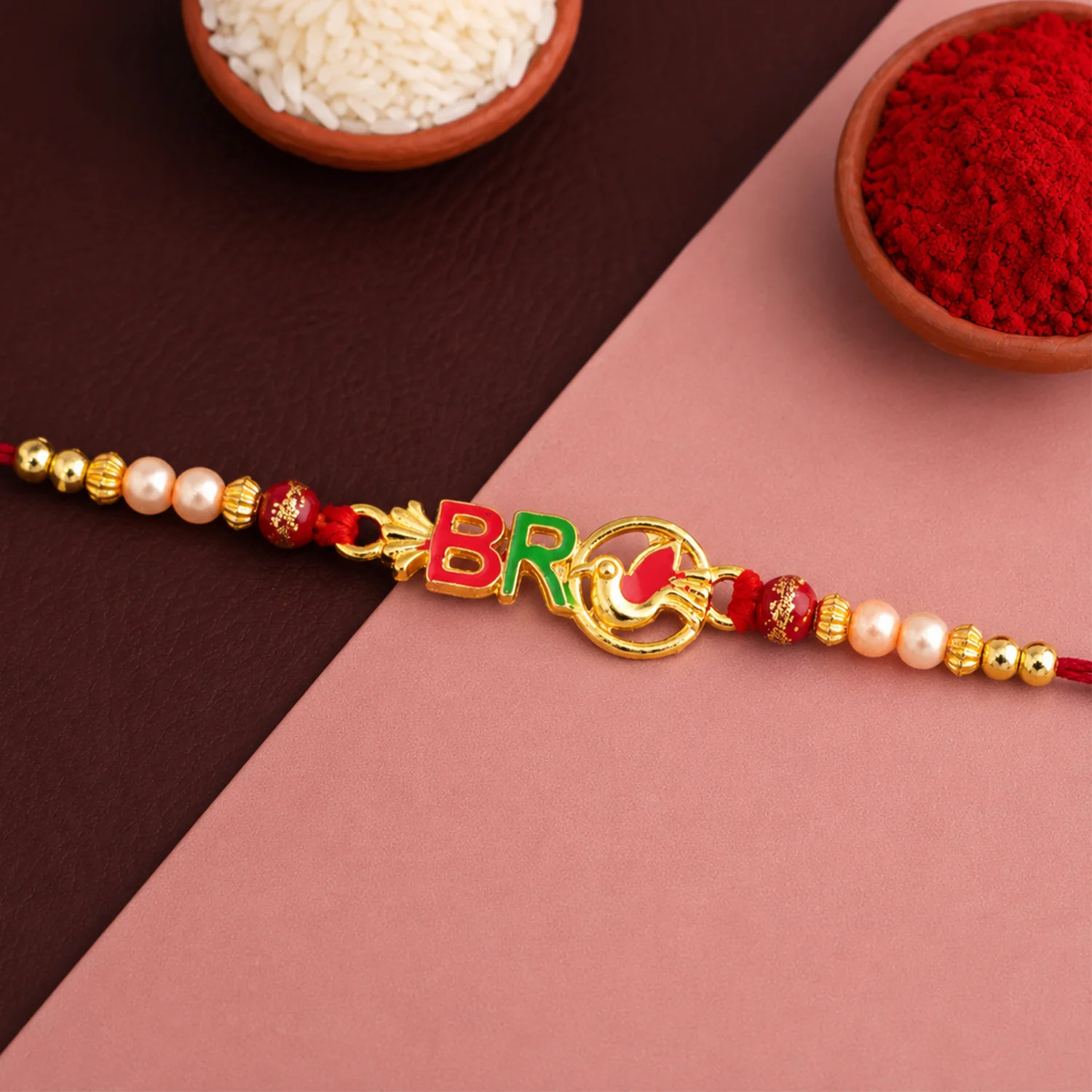 Bro Rakhi – Stylish Text Design for Raksha Bandhan - Image 2