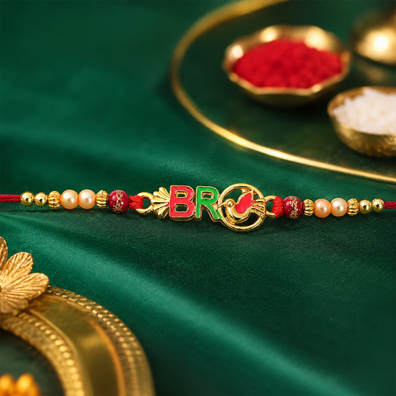 Bro Rakhi – Stylish Text Design for Raksha Bandhan - Image 3