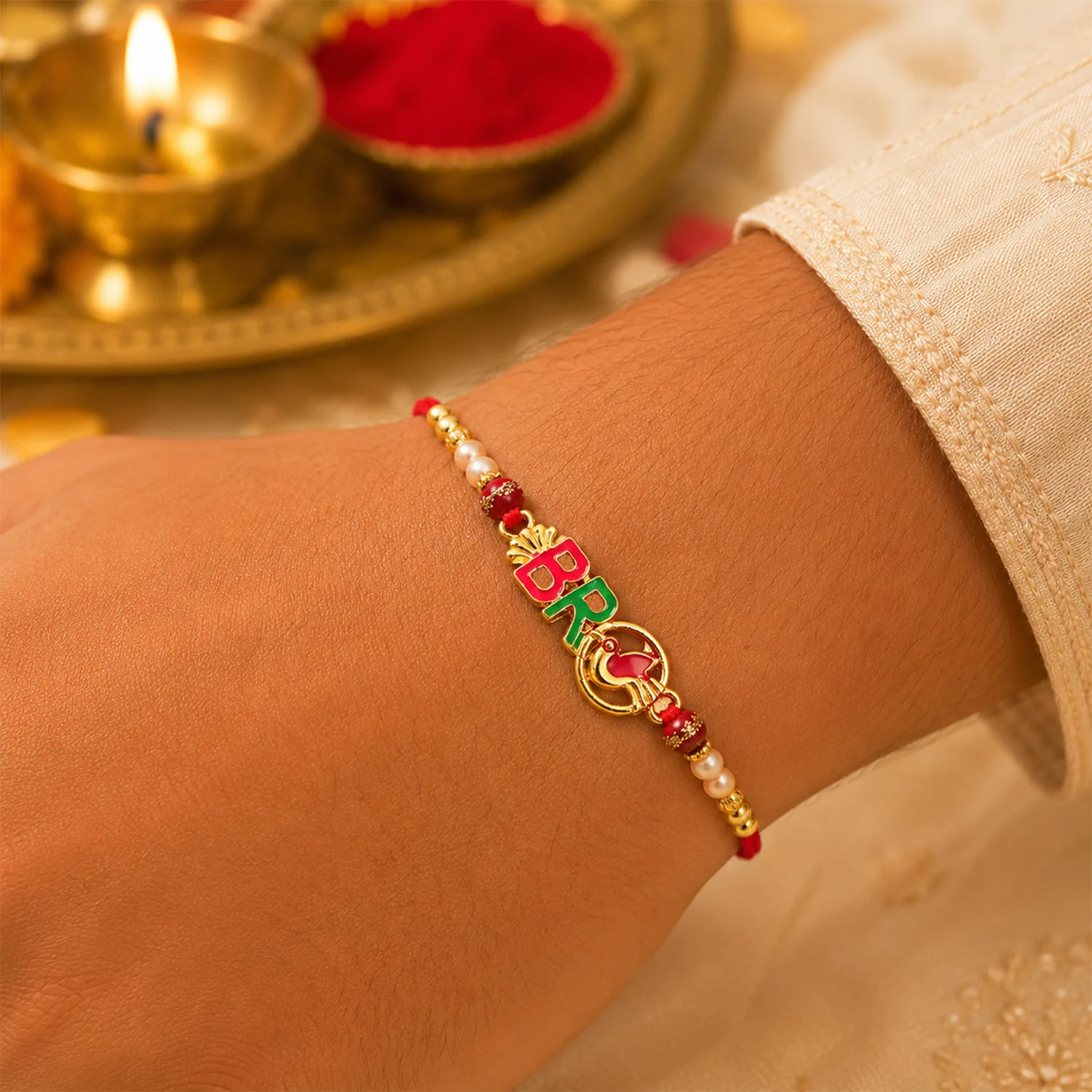 Bro Rakhi – Stylish Text Design for Raksha Bandhan - Image 4