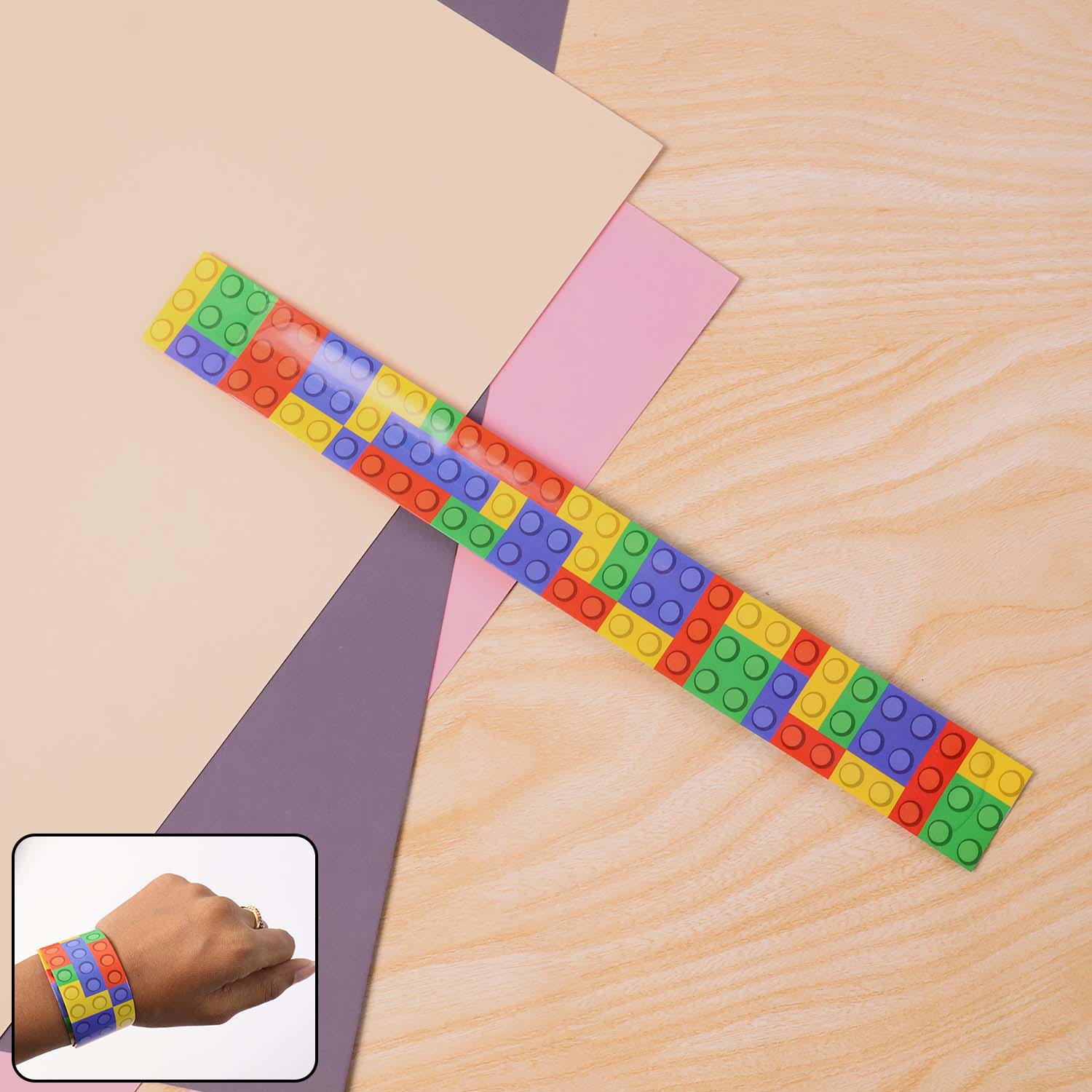 Snap Slap Bracelet – Colorful Fun Wrist Toy for Kids - Image 2
