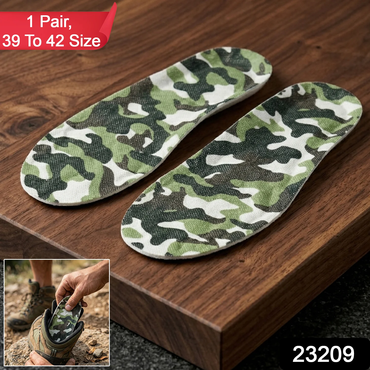 Flexible Shock Absorbing Shoe Insoles – Comfort Fit & Support - Image 2