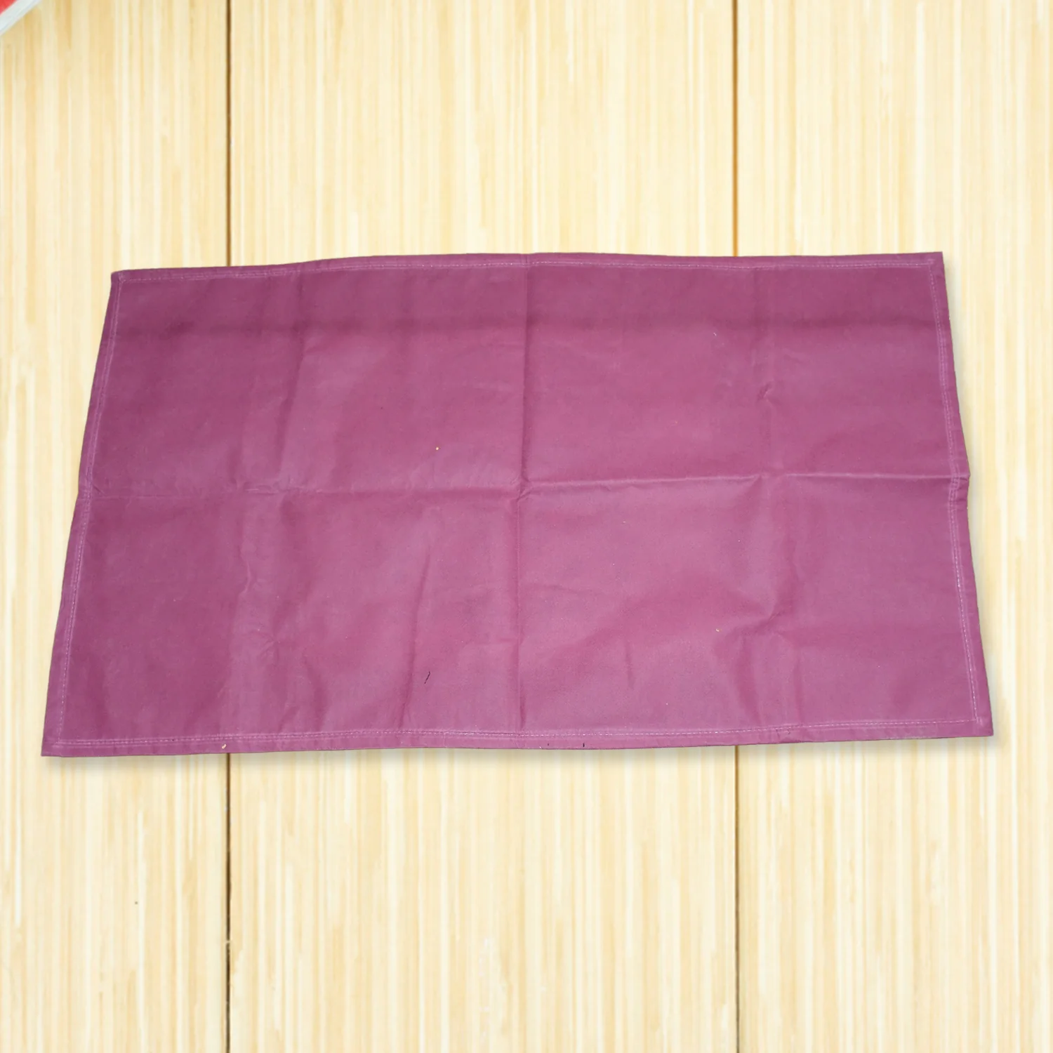 Cotton Fridge Top Cover – Peacock Design with Pockets | Dabster - Image 3