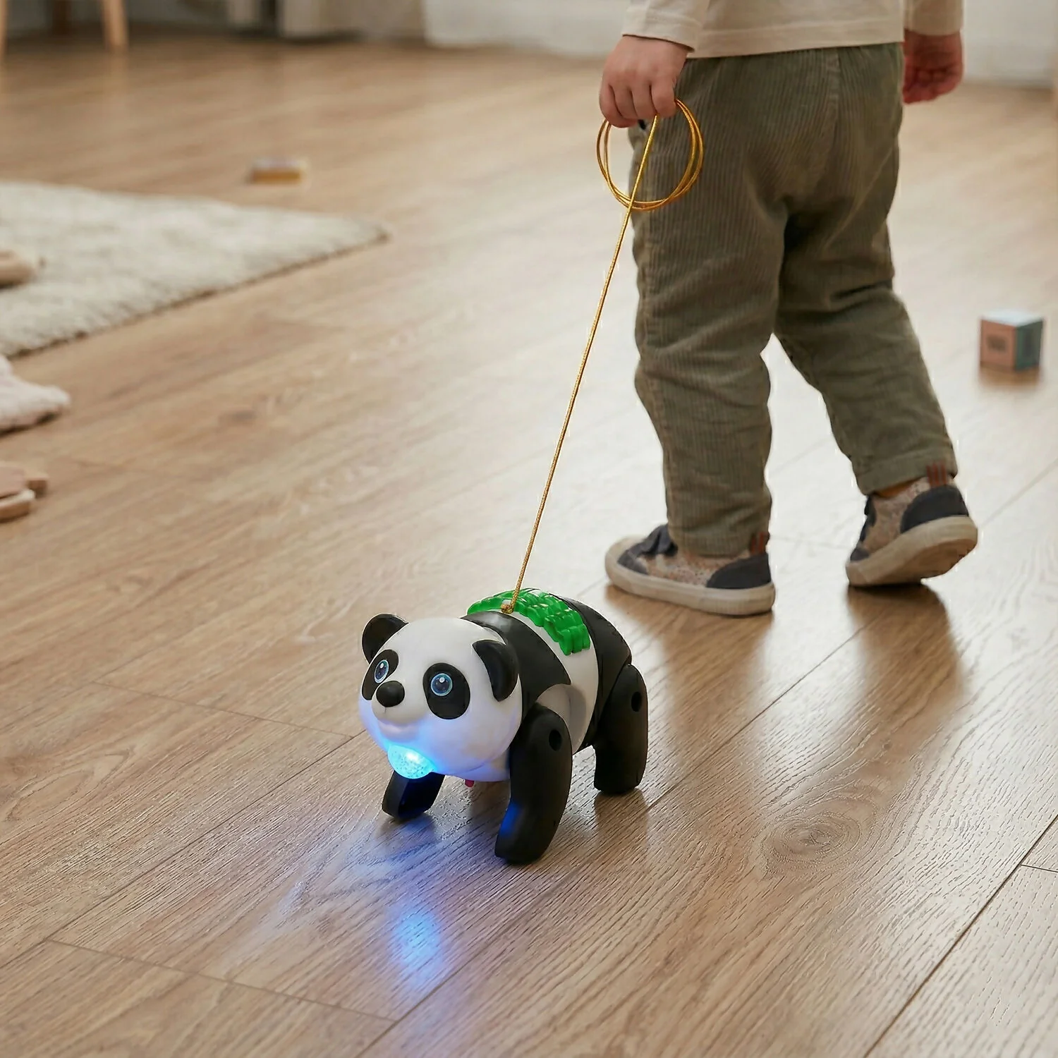 Crawling Panda Toy – Lights, Sound & Unique Motion for Kids - Image 2
