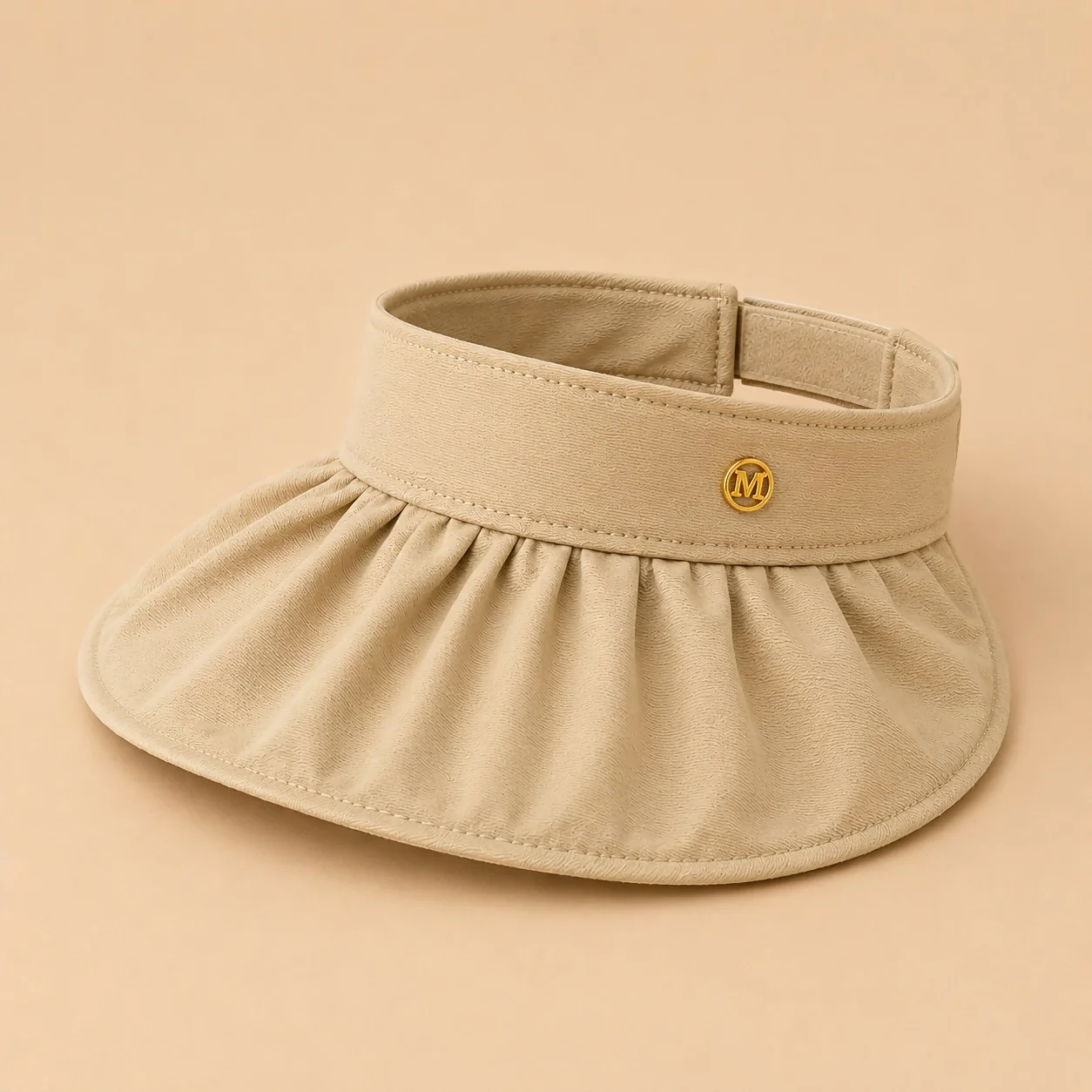 Women’s Wide Brim Sun Visor Cap – Adjustable UV Protection for Outdoors - Image 5