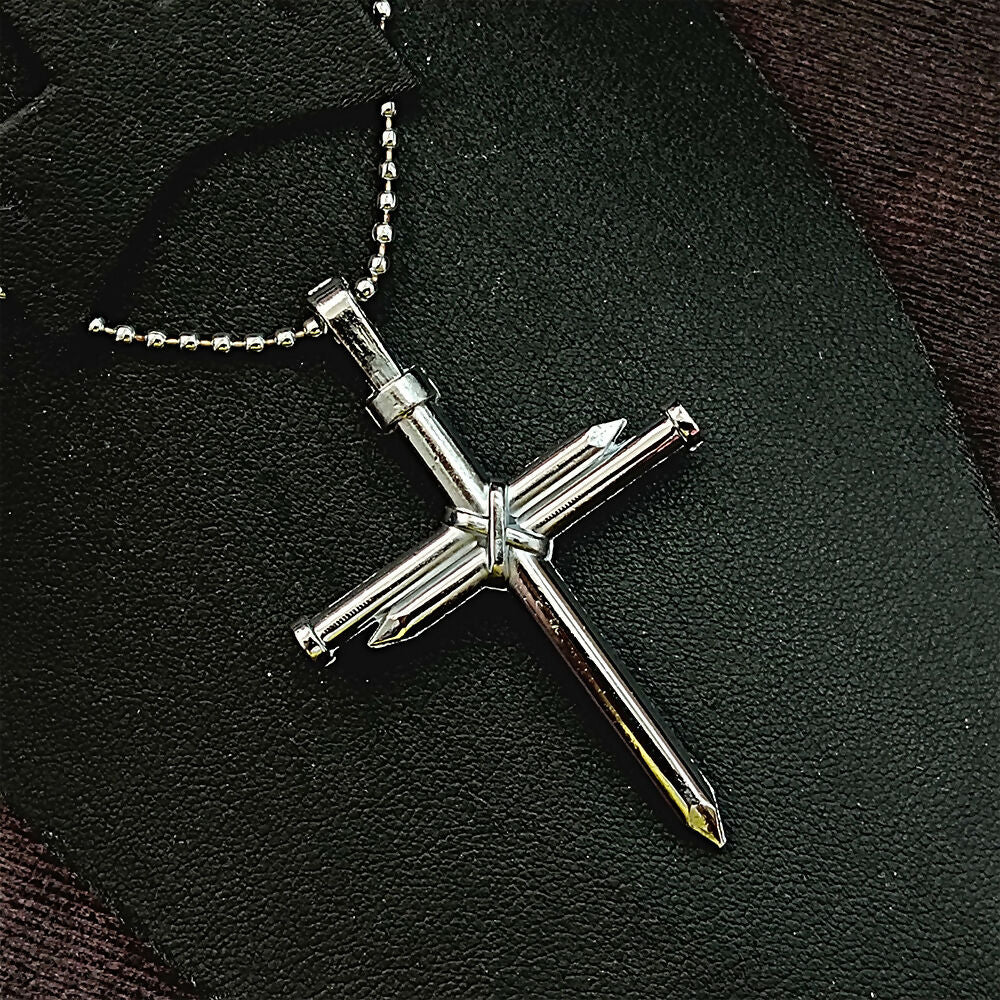 Cross Necklace – Unisex Spiritual Jewellery with Timeless Design - Image 3