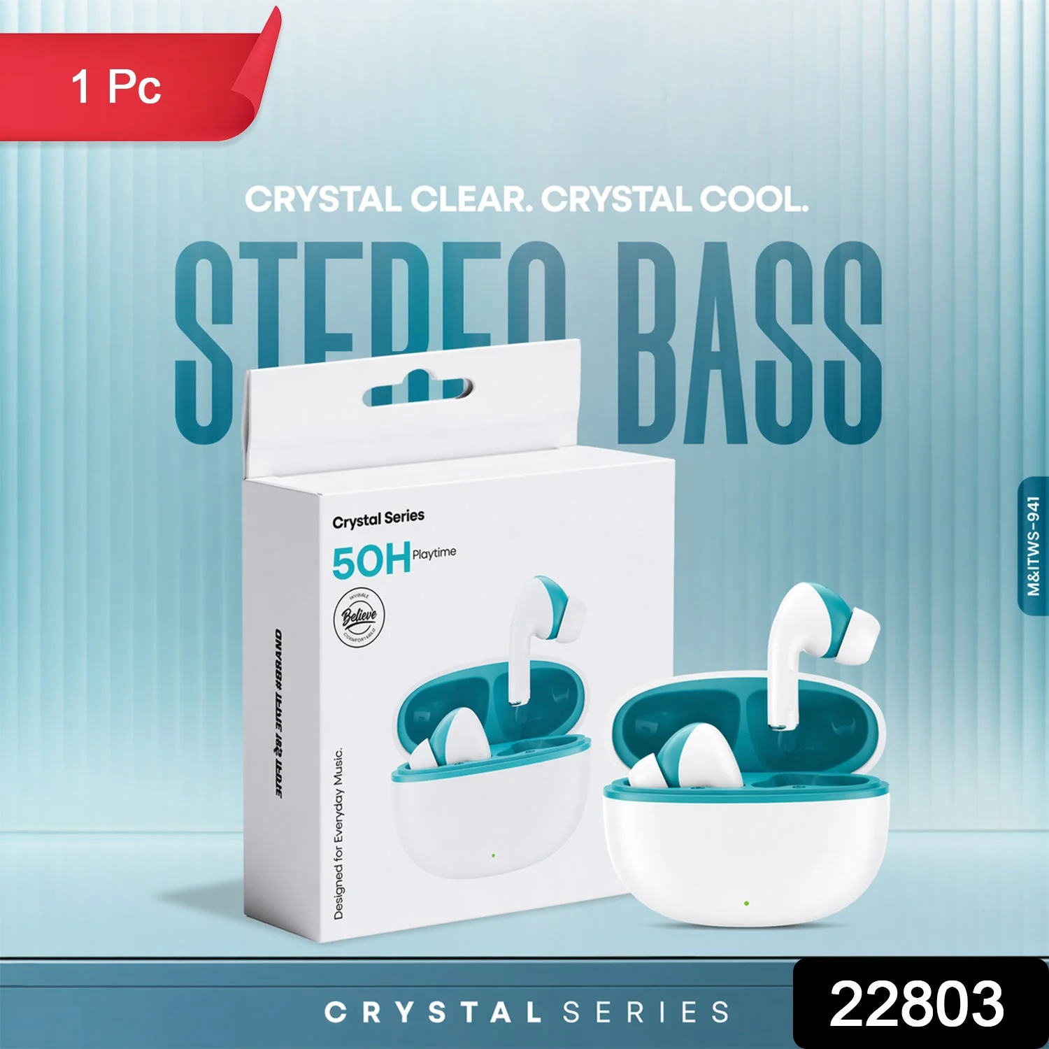 Wireless Bluetooth Earbuds – Long-lasting stereo sound and comfort - Image 2