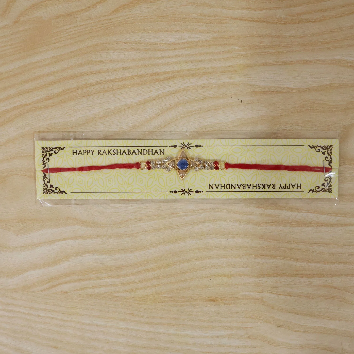 Crystal Star Stone Rakhi – Stylish & Lightweight for Brothers - Image 6