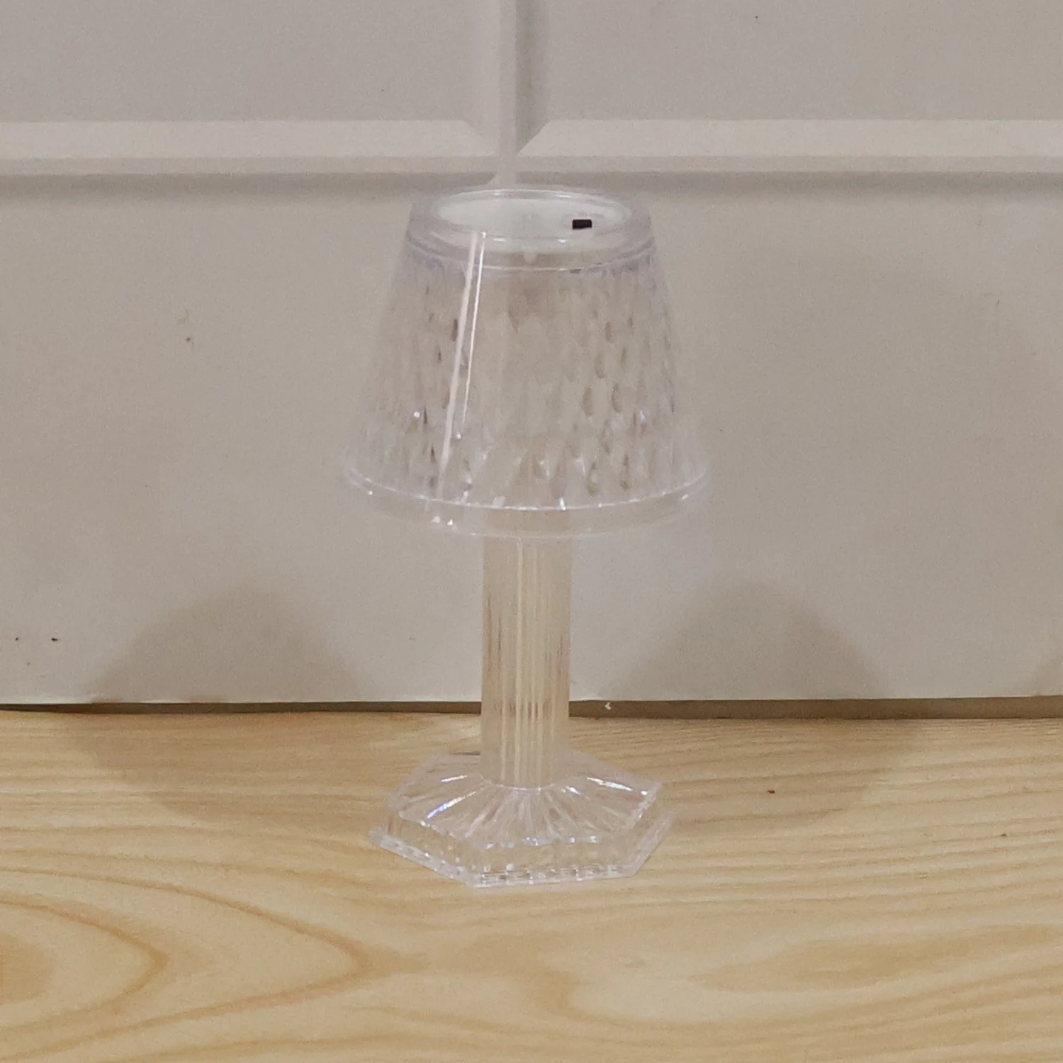Crystal Table Lamp – Cup Shape LED Bedside Light | Styleva - Image 9