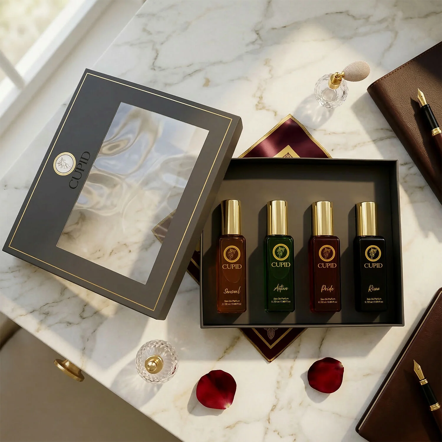 Perfume Gift Set for Men – Long-Lasting Fragrance Collection (4x20ml) - Image 2