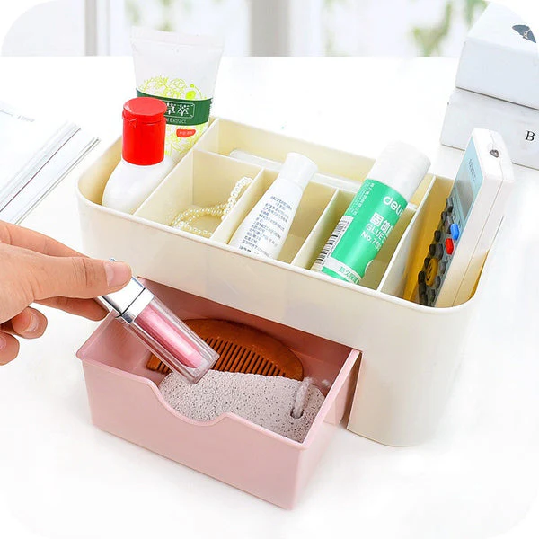 Makeup Organizer Box – Durable, Multi-Compartment Storage - Image 5