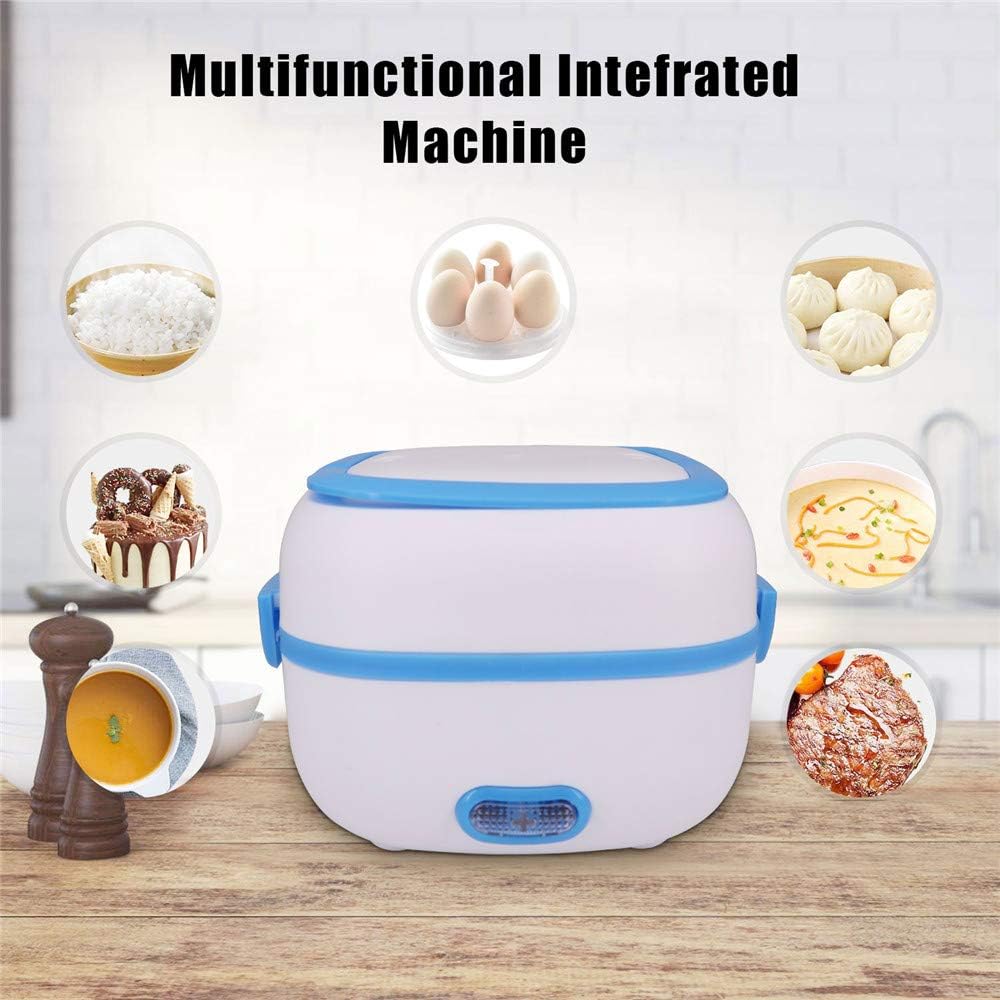 Electric Lunch Box 220V – Portable with Stainless Steel Compartments - Image 7