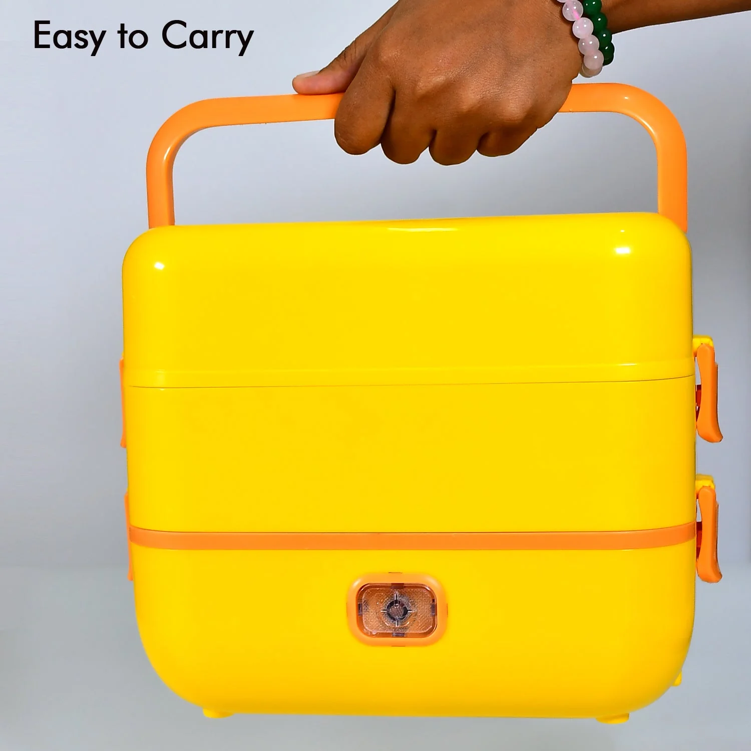 Electric Lunch Box – Portable 2-Layer Lunch Warmer with Stainless Steel Containers - Image 8