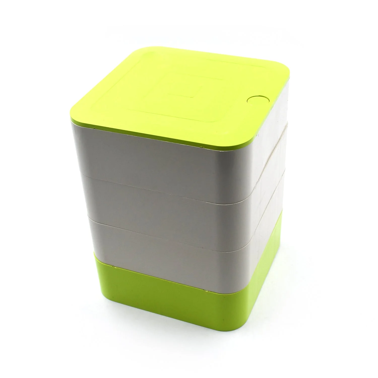 4 Layer Rotating Jewelry Box – Compact Organizer with 360° Rotation - Image 4