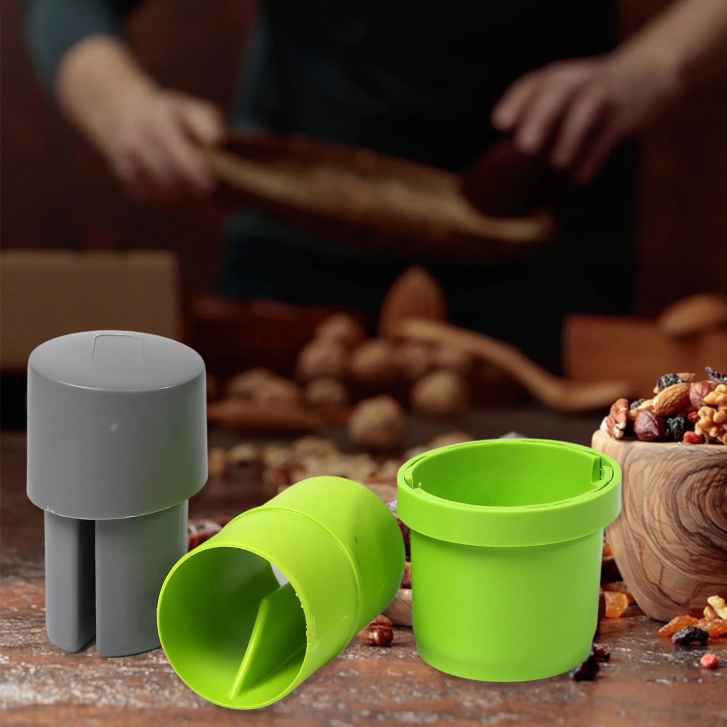 Dry Fruit Grinder – 3-in-1 Multi-Purpose Kitchen Slicer - Image 4