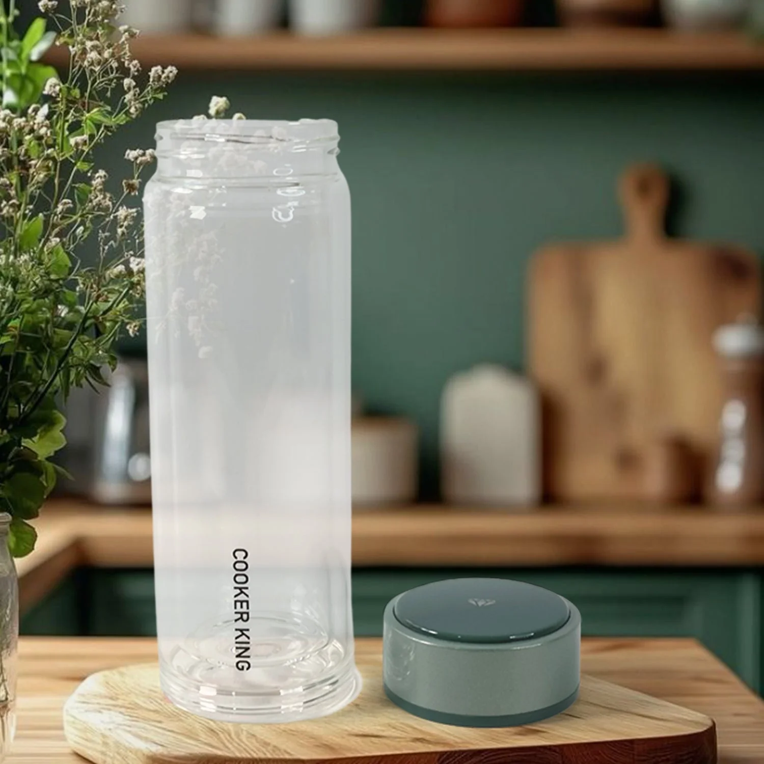 Double Wall Glass Infuser Tea Mug – Leakproof 280ml Travel Mug - Image 8