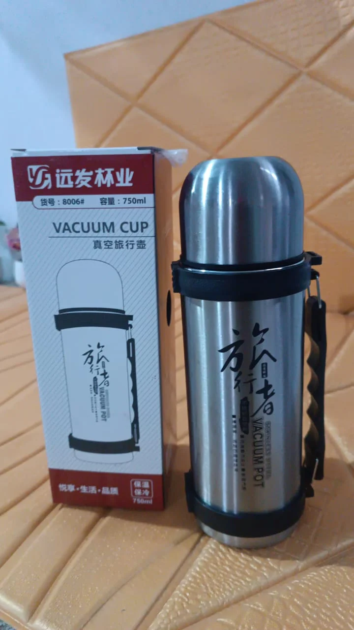 Stainless Steel Coffee Vacuum Flask – 750ml Portable Bottle - Image 7