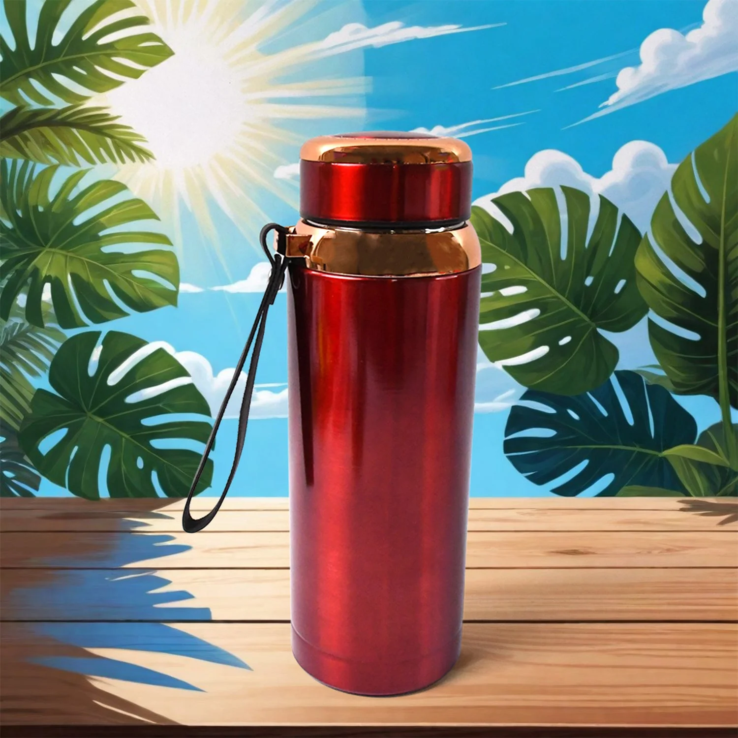 Custom Printed Vacuum Insulated Water Bottle – 800ml Durable Flask - Image 4