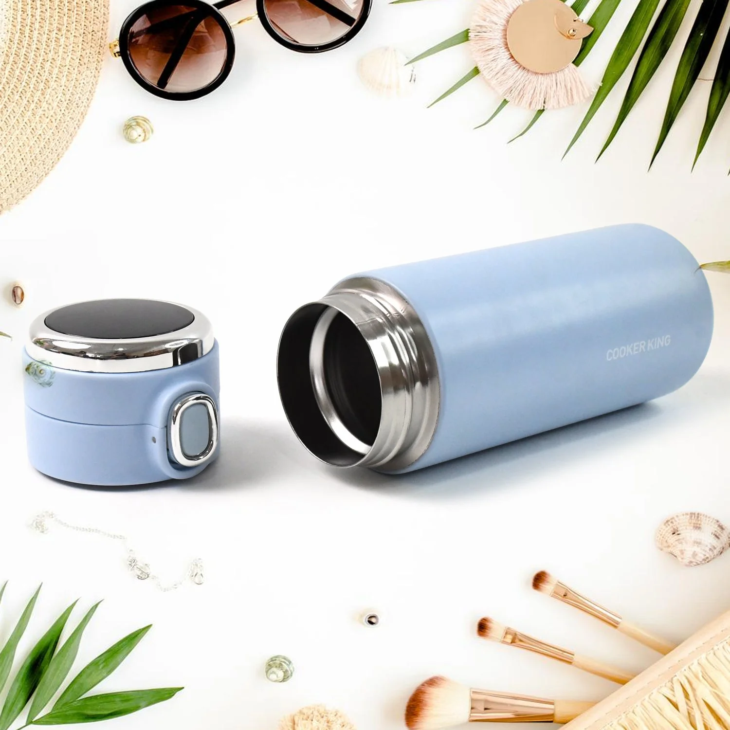 Stainless Steel Insulated Vacuum Bottle – Leakproof 350ml - Image 7