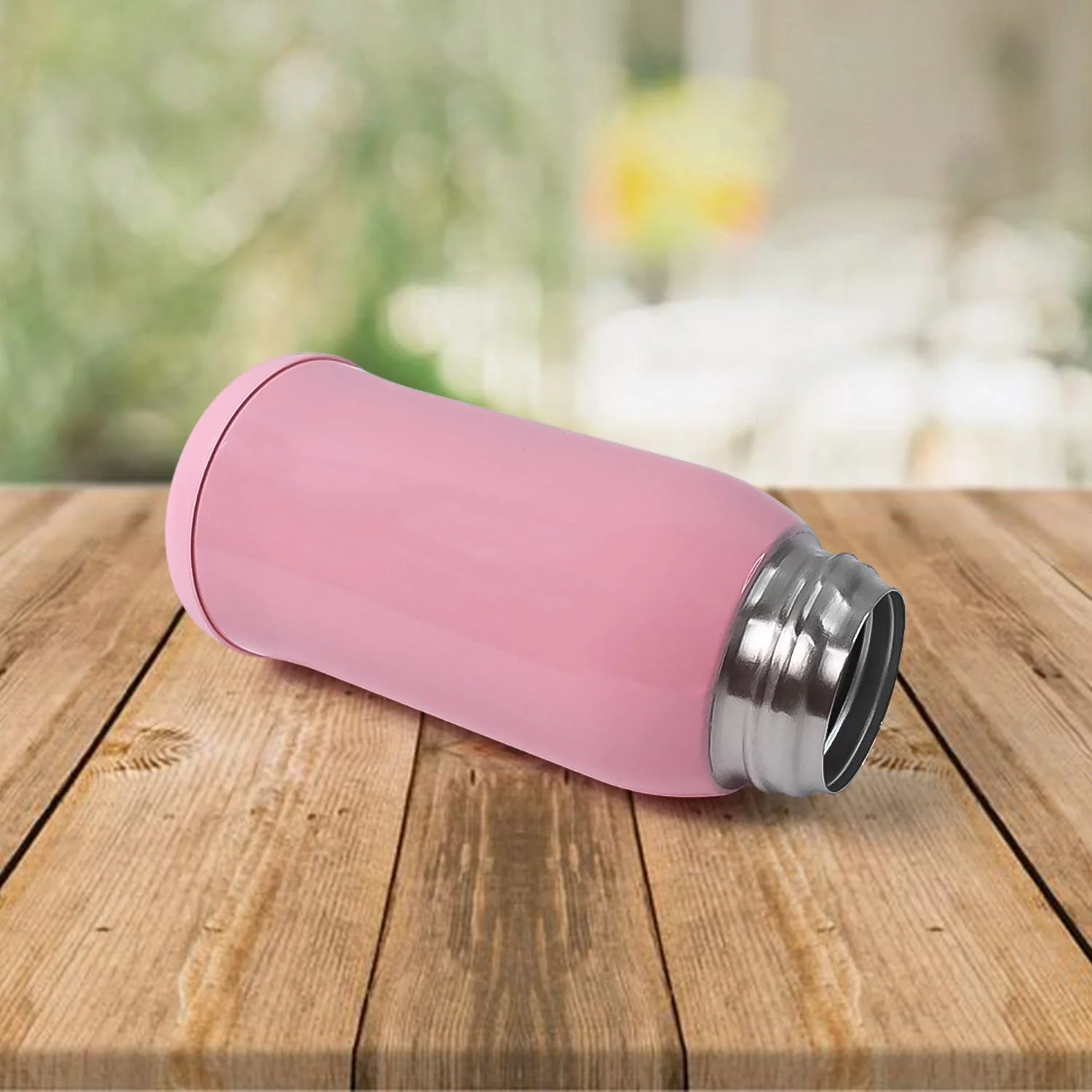 Thermos Steel Double Wall Vacuum Bottle – 600ml Leakproof Insulated - Image 4