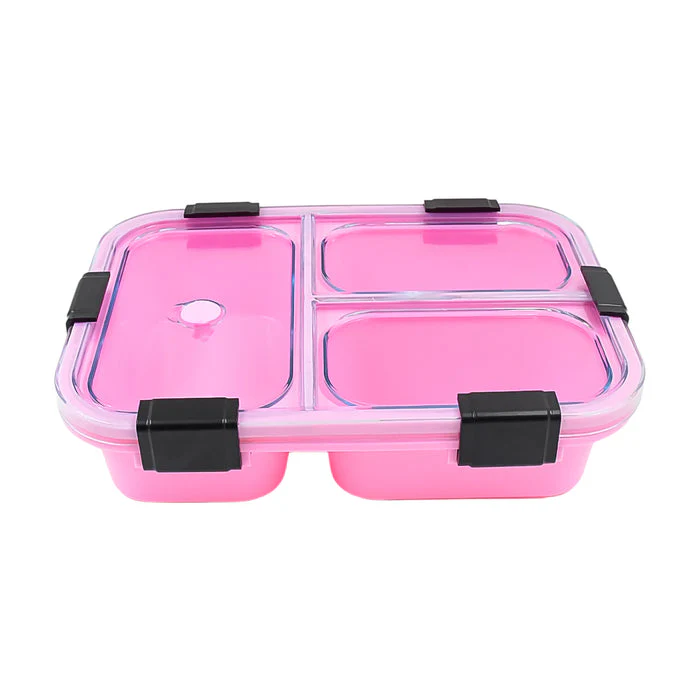 Customized Insulated Lunch Box – 3 Compartment | CustomSpot - Image 6