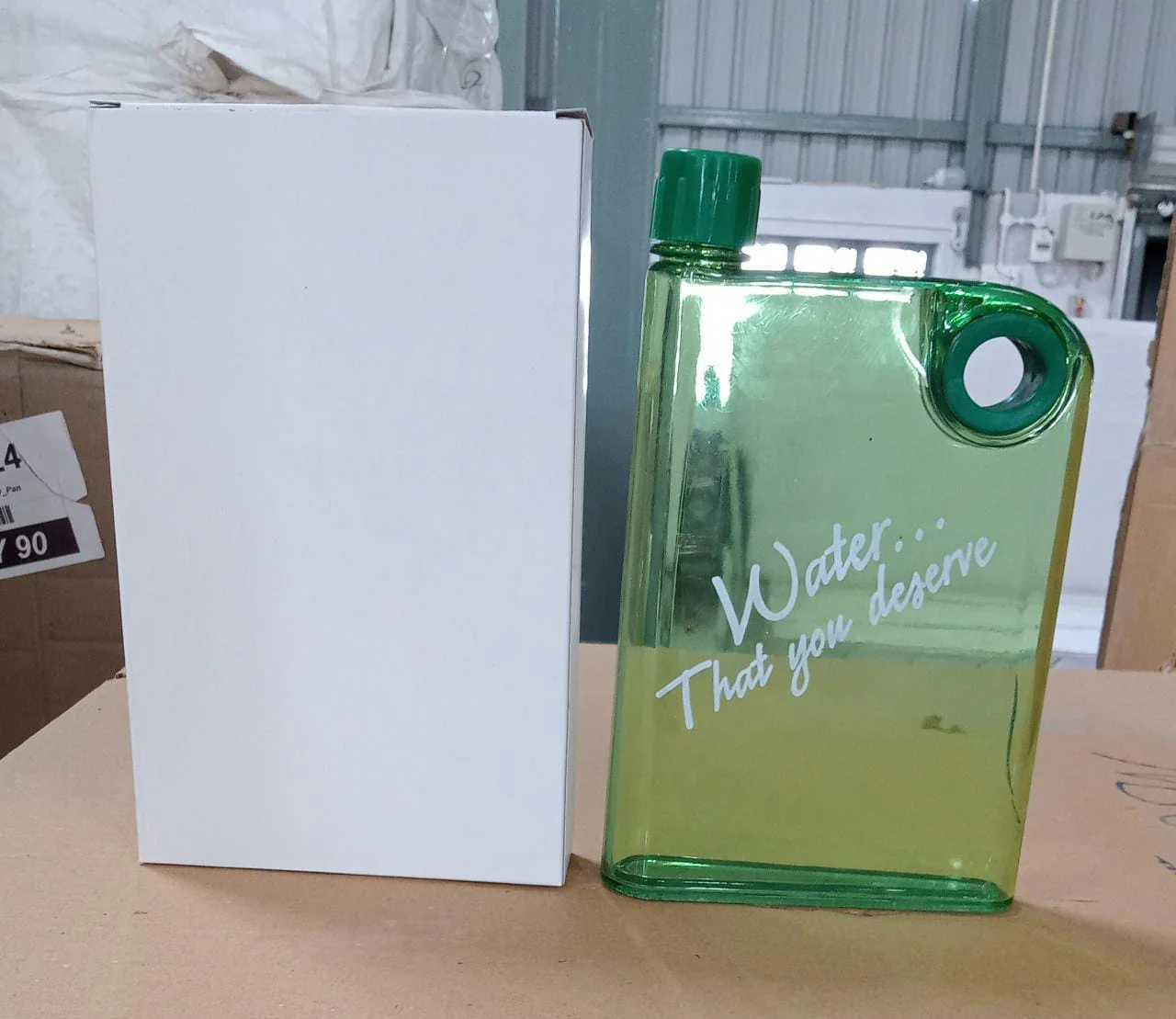 Notebook Water Bottle – Slim & Portable 380ml | CustomSpot - Image 9