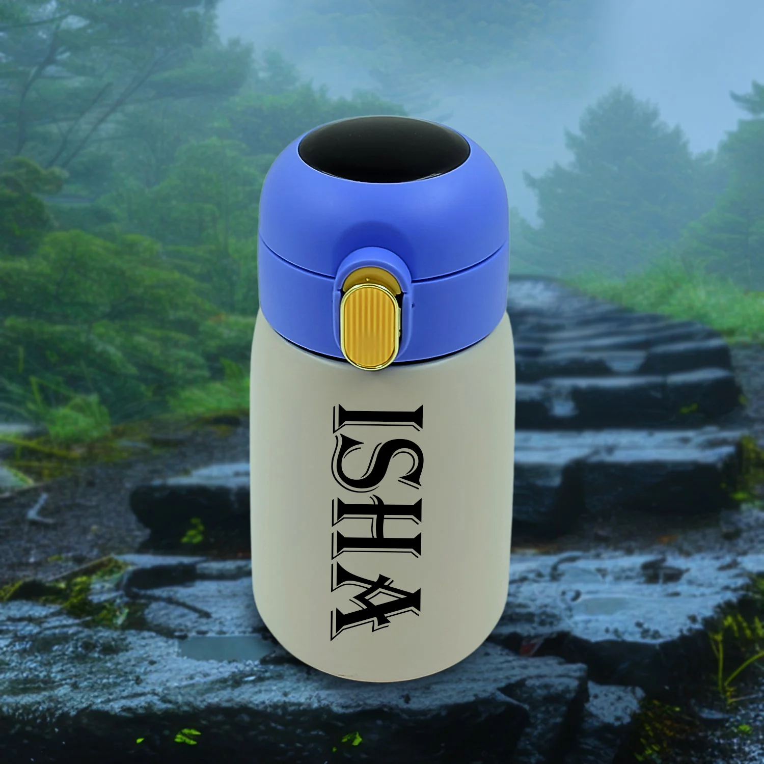 Smart Water Bottle – 300ml LED Temp Display, Insulated | CustomSpot - Image 2