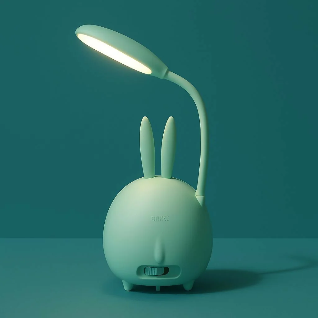 Bunny LED Desk Lamp – Adjustable Neck with USB Charging - Image 3