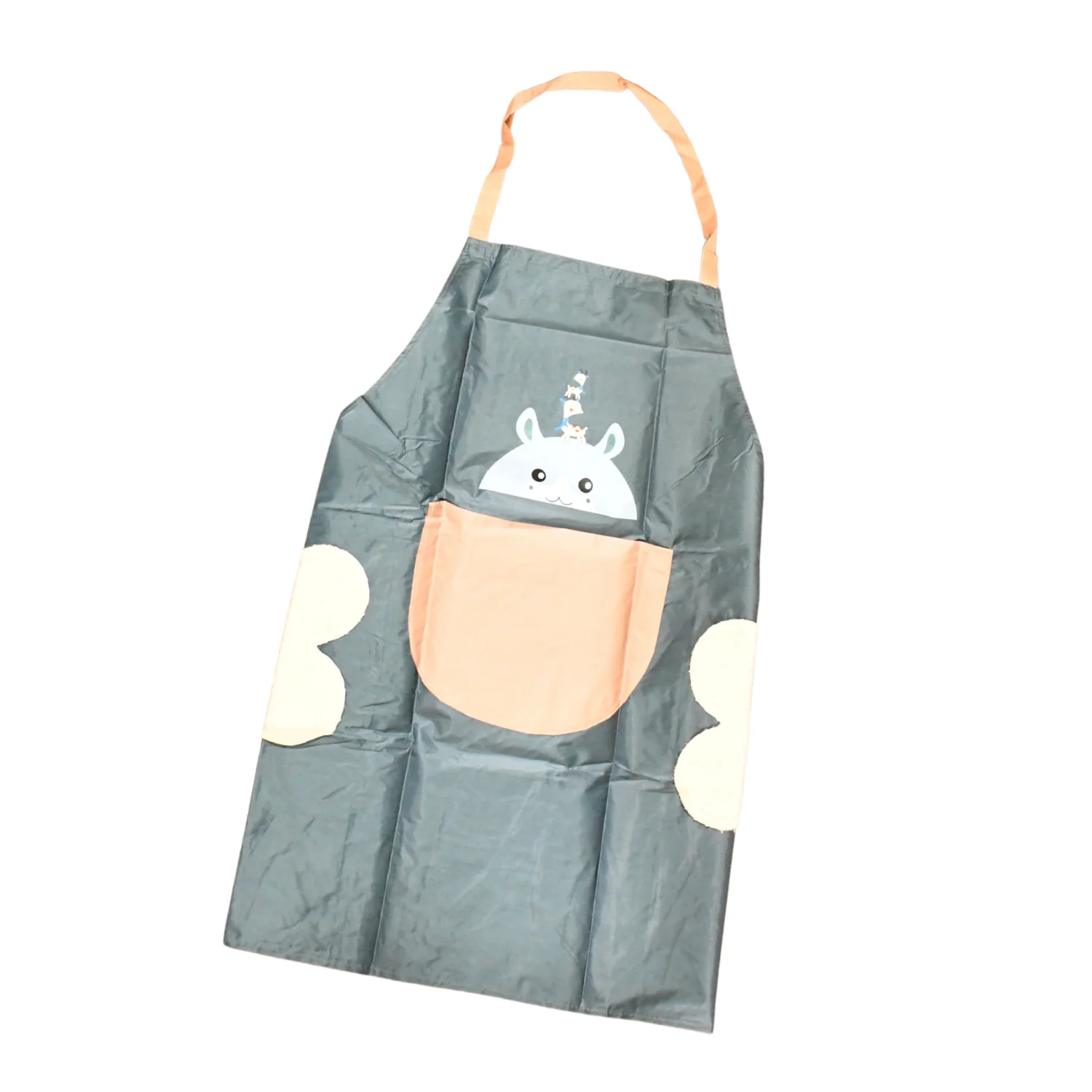 Cartoon Animal Kitchen Apron – Durable with Front Pocket - Image 5
