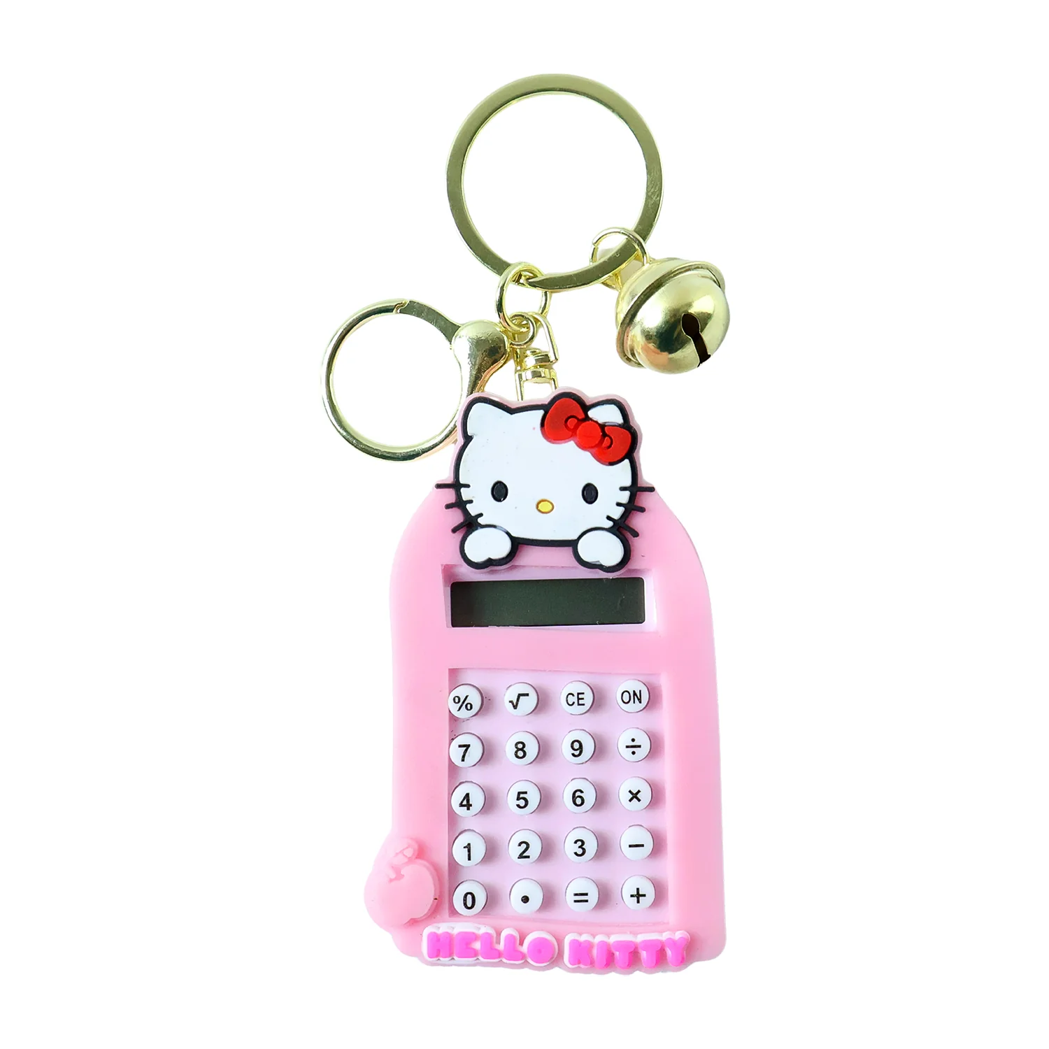 Cartoon Cat Calculator Keychain – Portable Mini Digital Calculator - Image 5